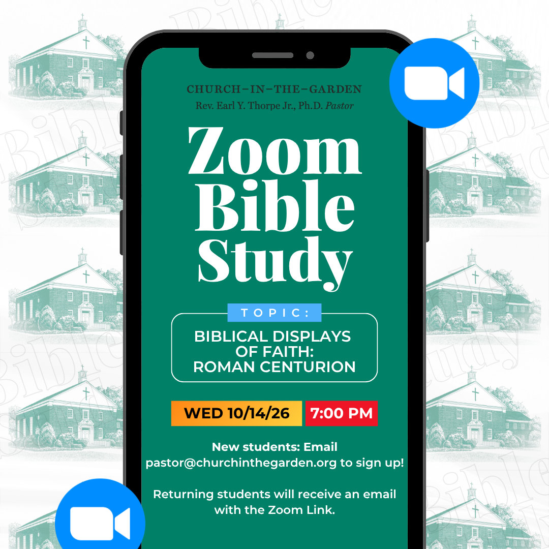 CITG Zoom Bible Study - October 14