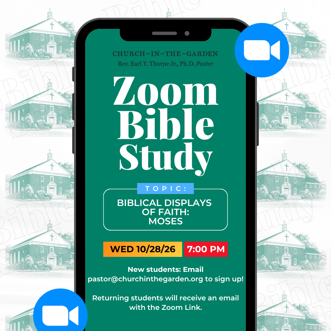 CITG Zoom Bible Study - October 28 