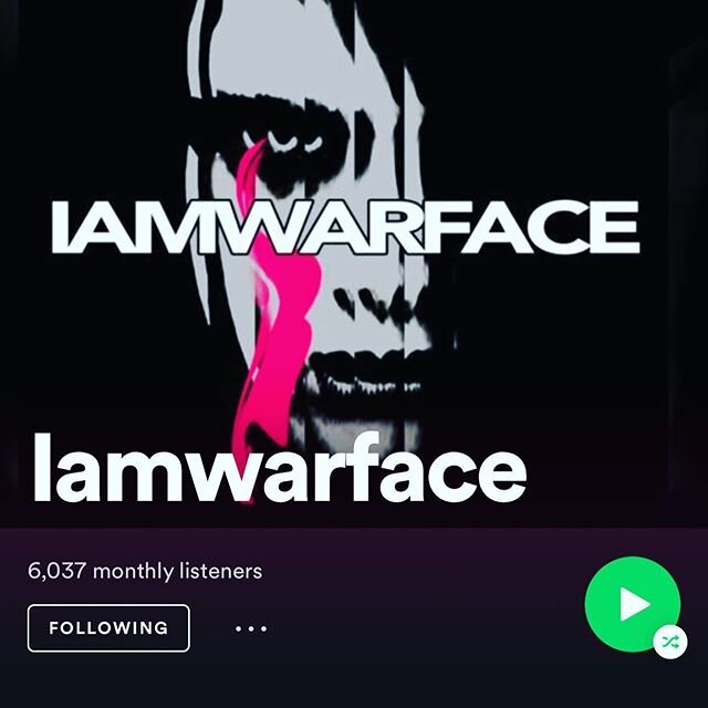 We&rsquo;re up to over 6000 monthly listeners. How amazing is that!!! Thanks for all your awesome support. ❤️ #spotify #stream #monthlylisteners #newmusic #prodigy #beats #musicislife #lockdown2020