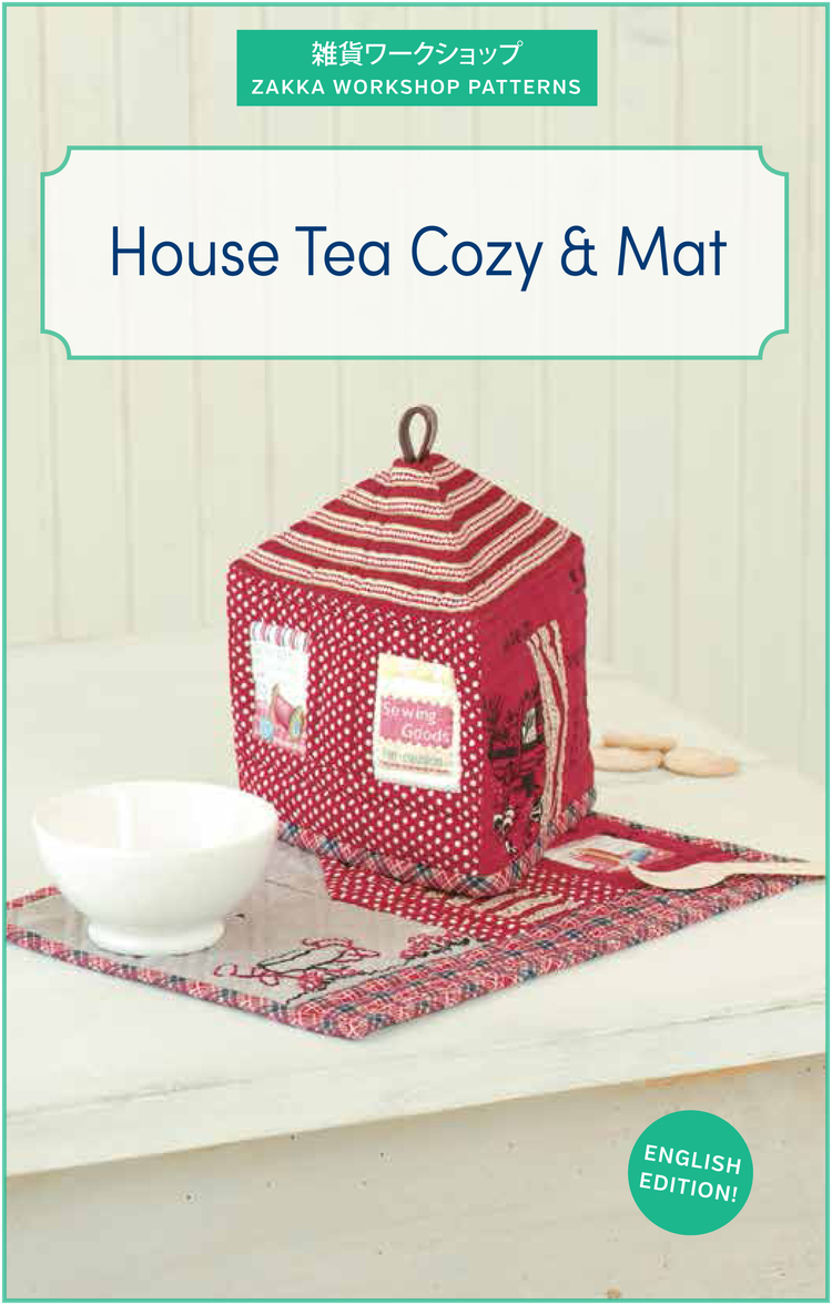 Zakka Workshop Patterns House Tea Cozy & Mat — Zakka