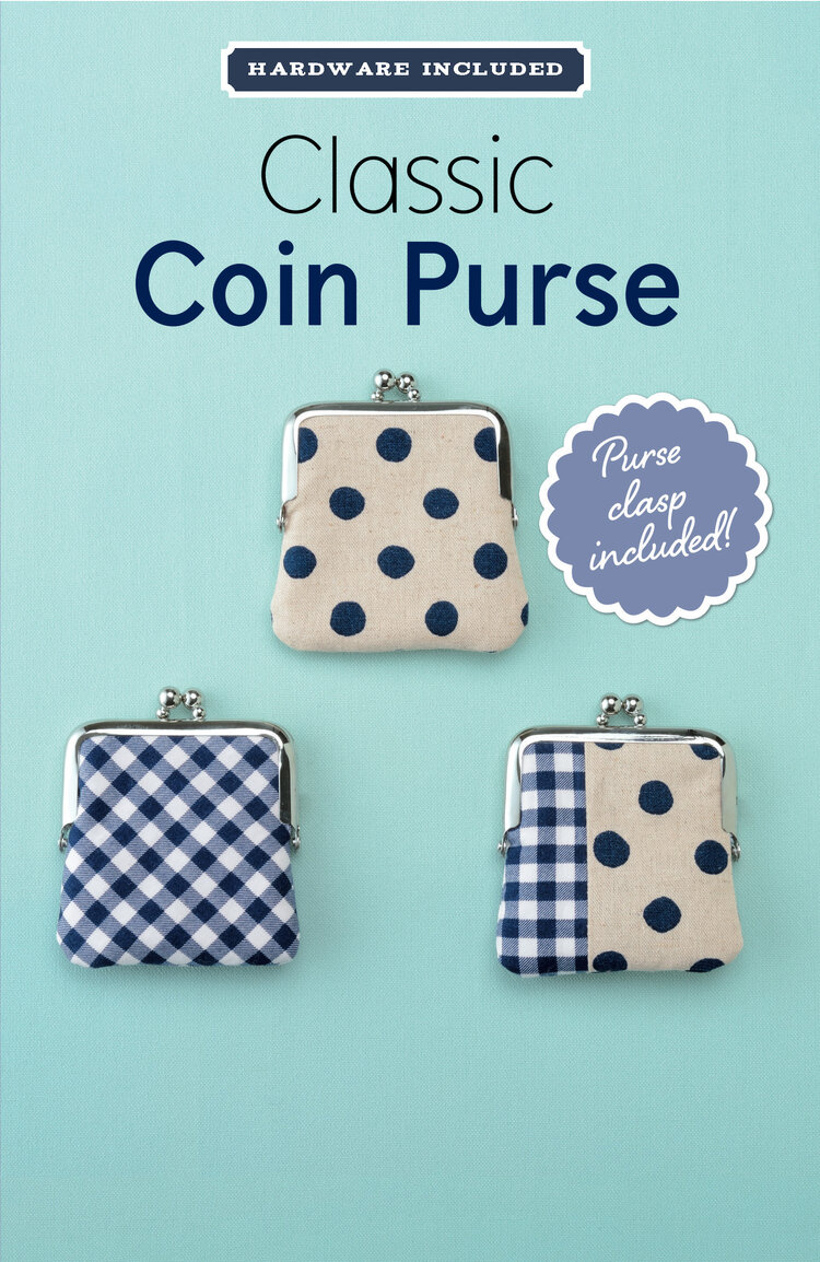 Clasp Coin Purse Tutorial  Coin purse tutorial, Coin purse