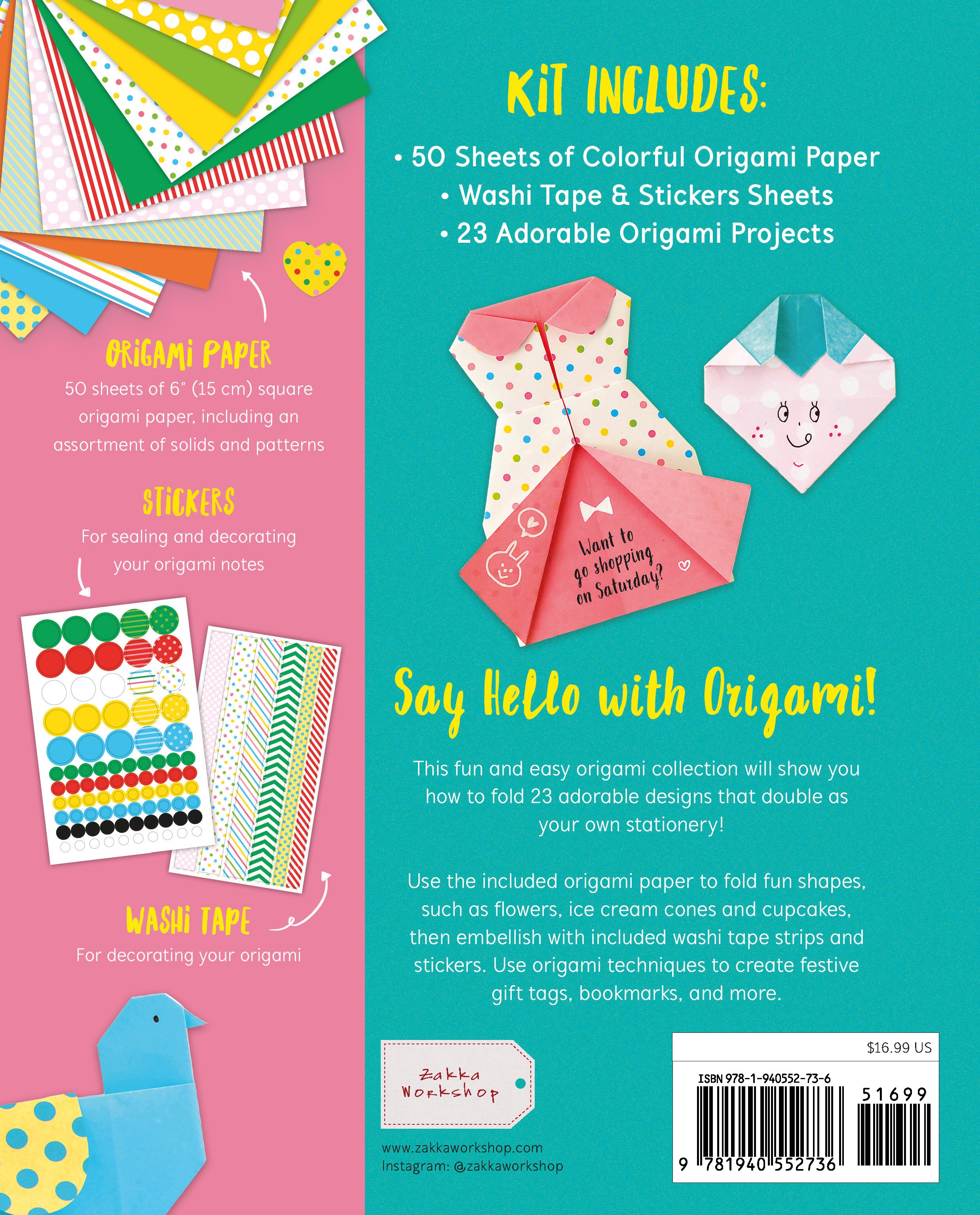 Hello Origami Kit — Zakka Workshop Retail