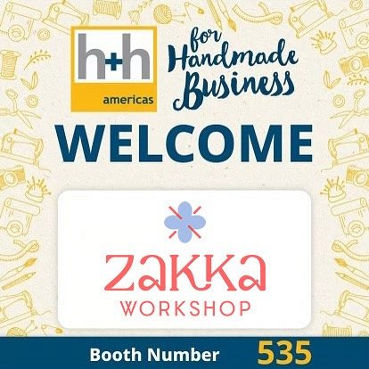 Happy Friday friends!
We are getting ready to head to chicago for the #handhamericas show taking place next week! 
We can&rsquo;t wait to make new friends and show off everything we&rsquo;ve been working on!
.
.
#zakkaworkshop #sewingshow #tradeshow