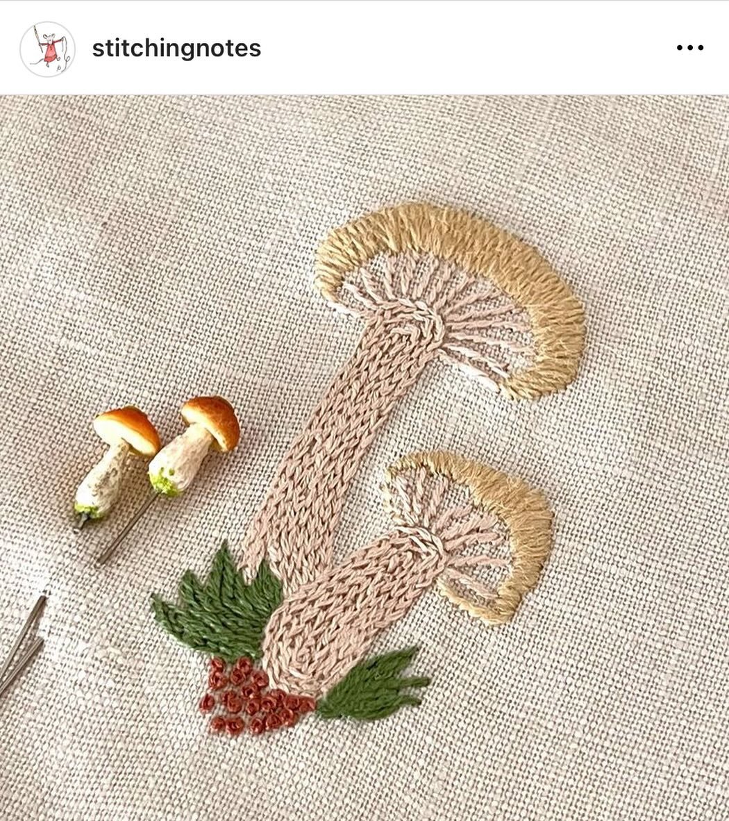 @stitchingnotes shared this beautiful project that she&rsquo;s working on from our #simplystitchedwithwool book by @yumikohiguchi 
We just love to see everything that Larisa does, so inspiring 😍
Find this book and more at the link in our profile.
.
