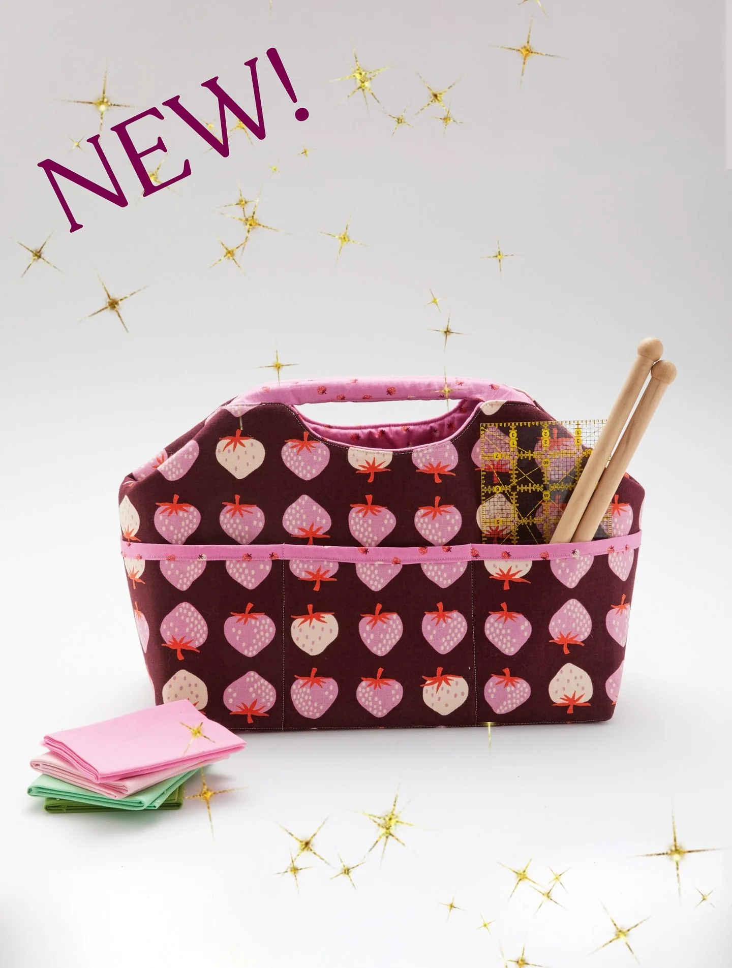 Hi Friends!
If you are not a subscriber to our newsletter, you missed the NEWS! (Sign up at the link in our profile! No spam, promise!)
We are so excited to show you all our two newest products!! The Studio Carryall Tote is LIVE and ready to head hom