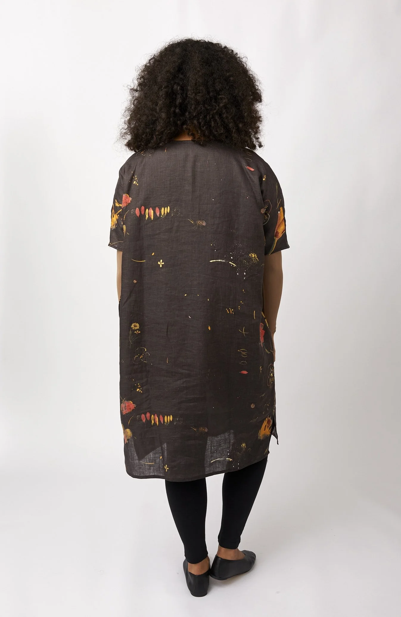 ZW4110 Nani Iro Artist Tunic Dress without Collar Back.jpg