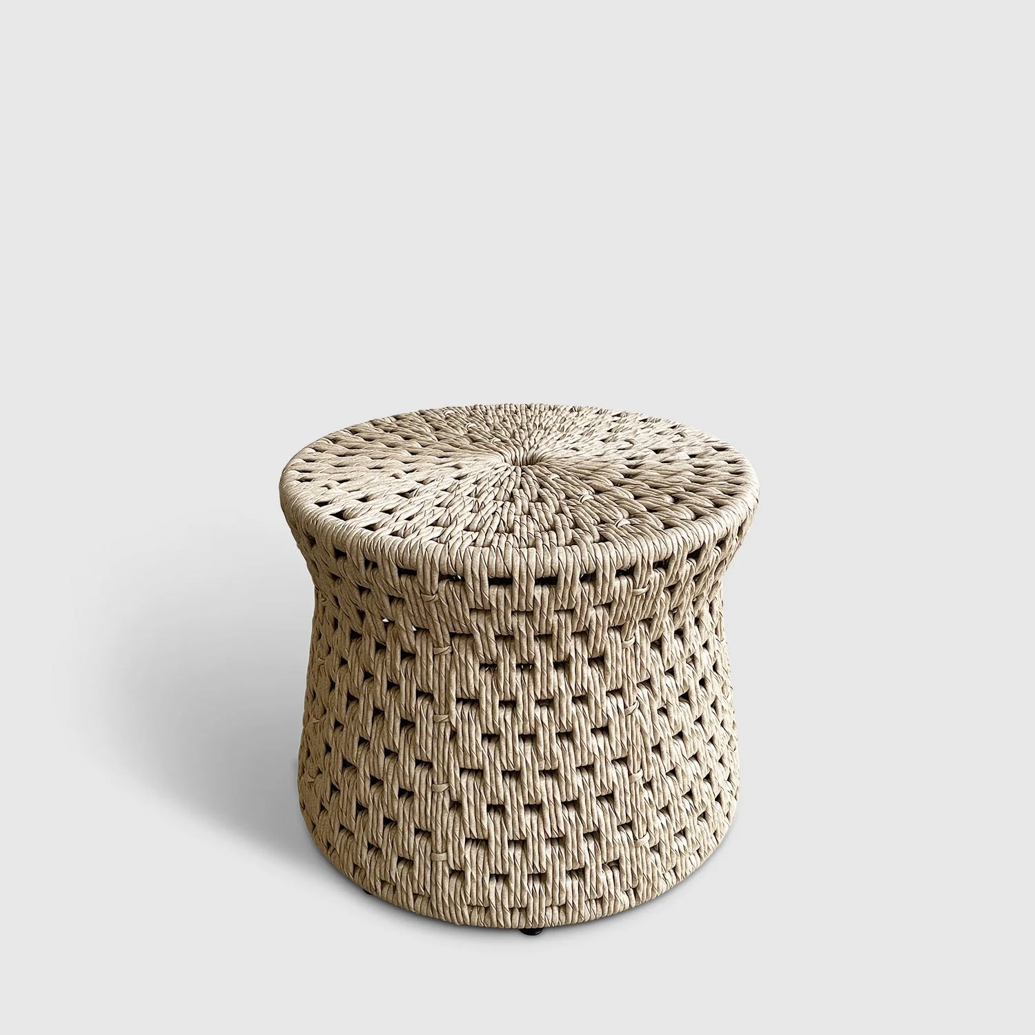 Luteca_Woven Resin Small Stool.jpg