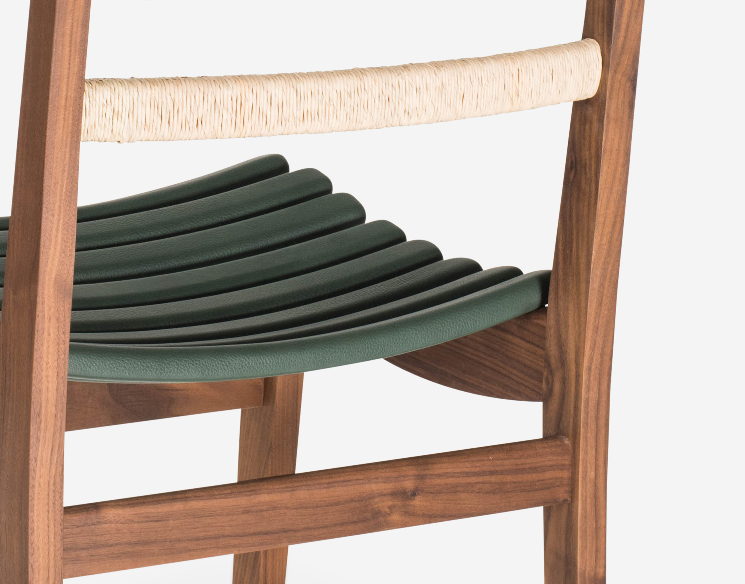 Luteca_MvB_San Miguelito-Dining Chair_Walnut_Green-Leather_D-W.jpg