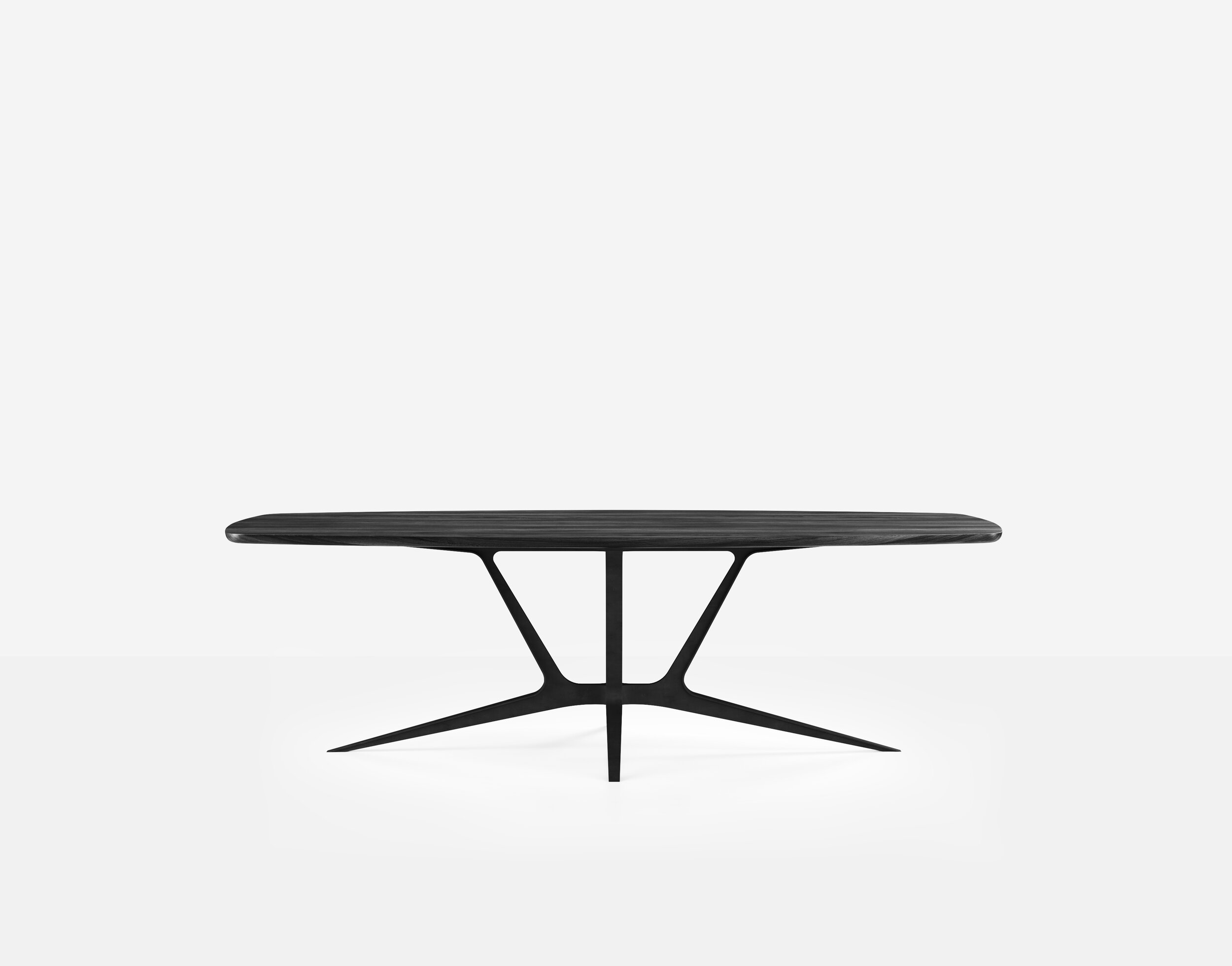 Luteca_Ero-Dining-Table_Black Oil-Powder Coated Black_F-W.jpg