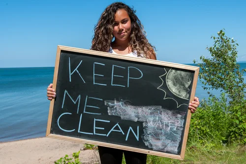 One of many contributions from the community to the Words For Water project