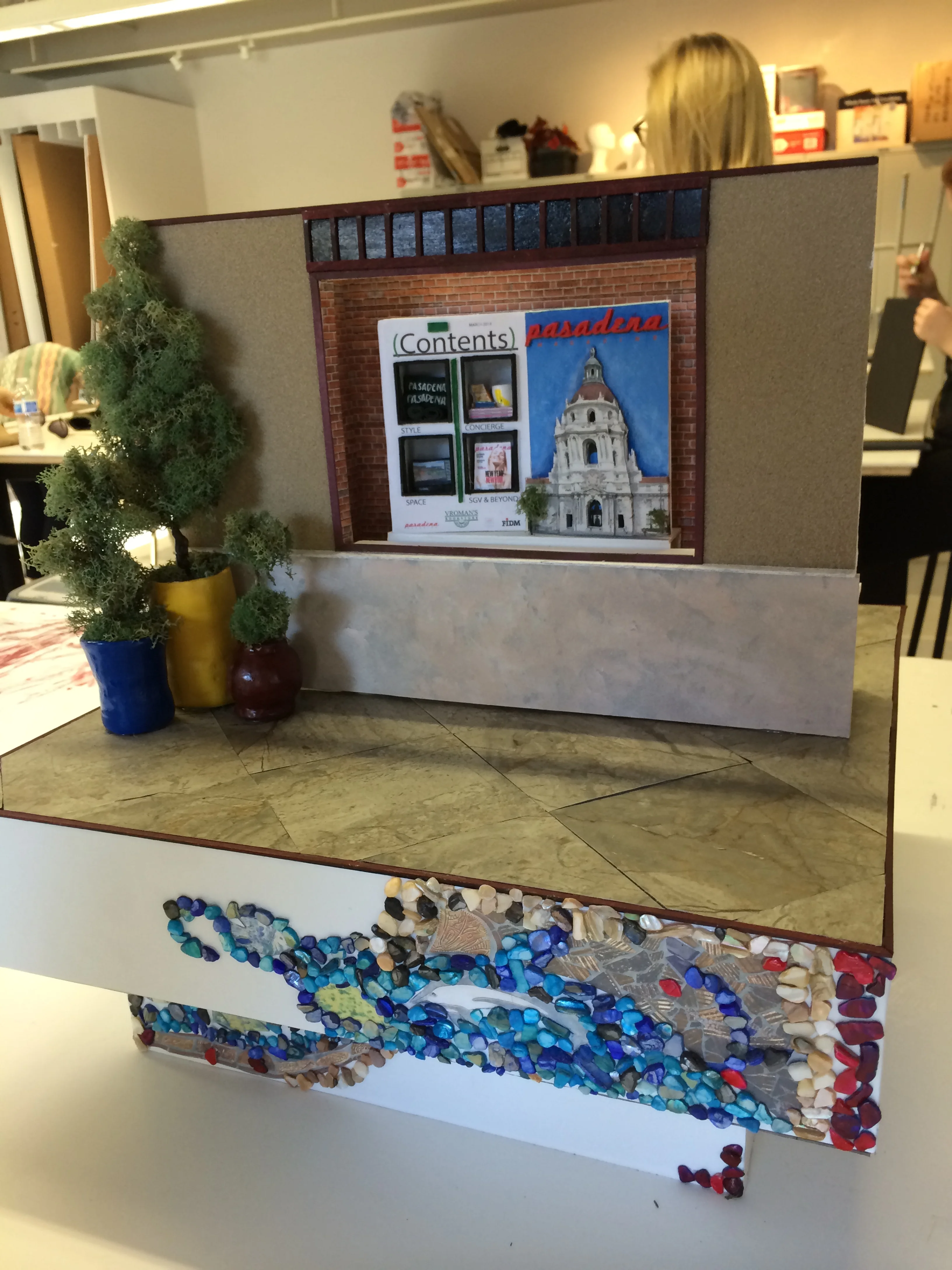  Pasadena Magazine Design Competition scale model, team leader 