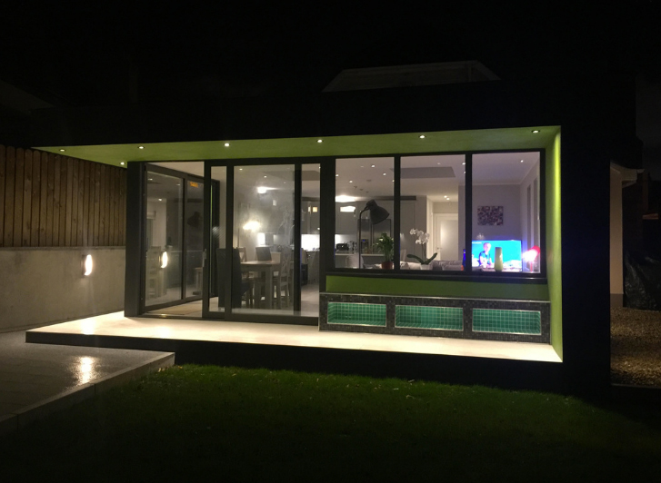 Contemporary extension: Exterior view | Size: 65 Square metres | Project duration: 16 weeks
