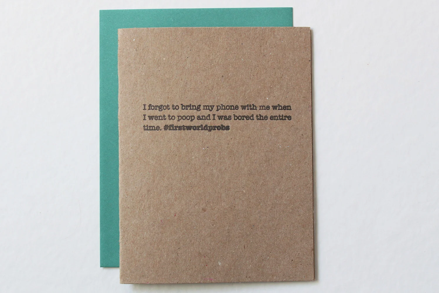 Letterpress First World Probs