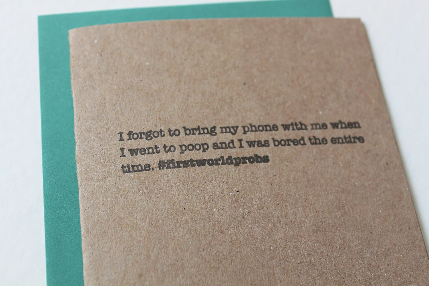 Letterpress First World Probs