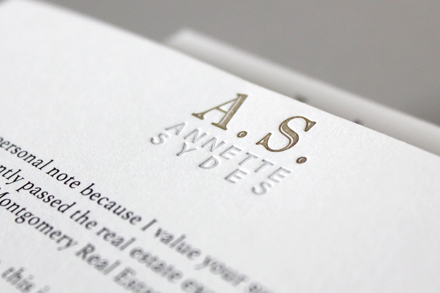 Letterpress Custom Stationery