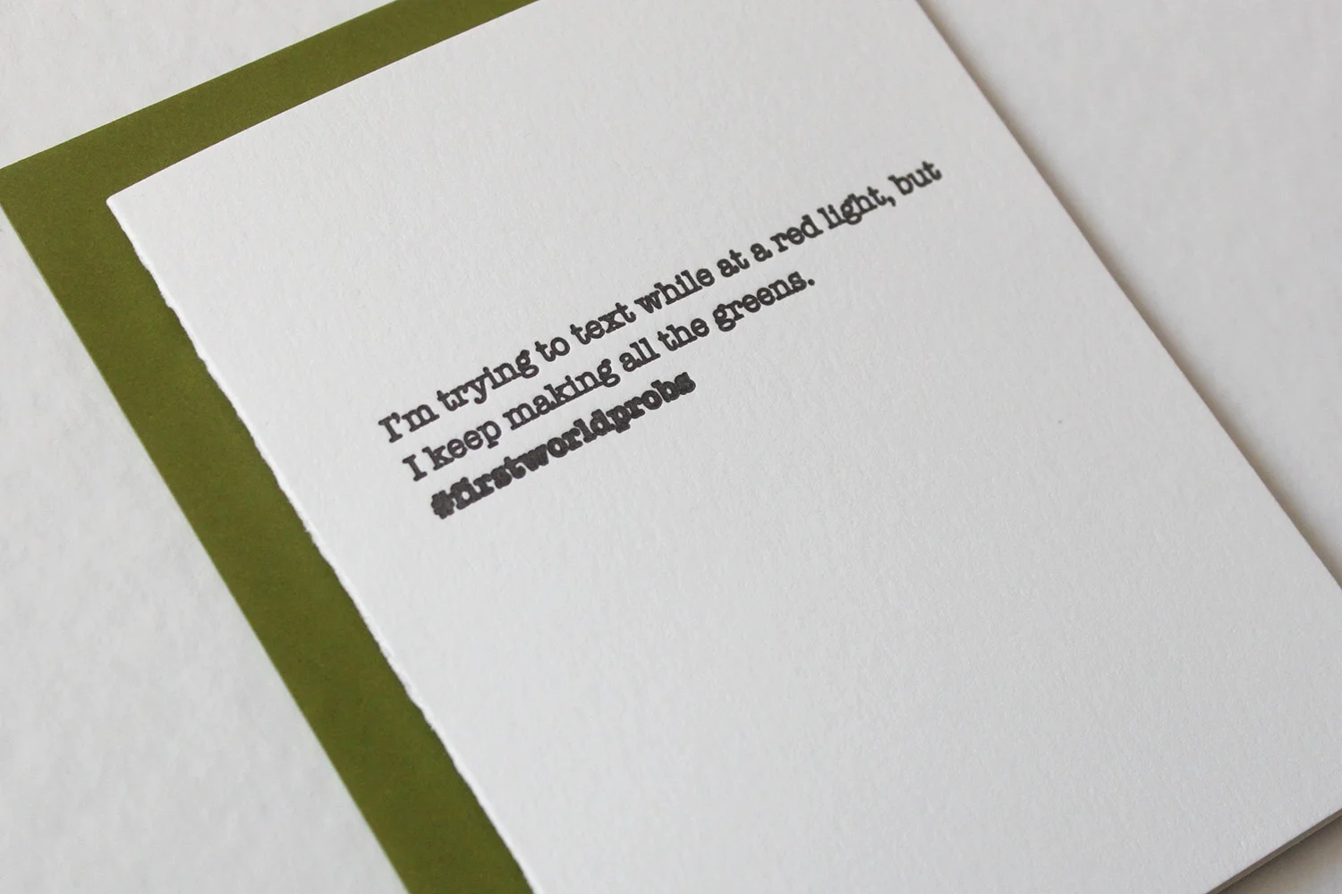 Letterpress First World Probs