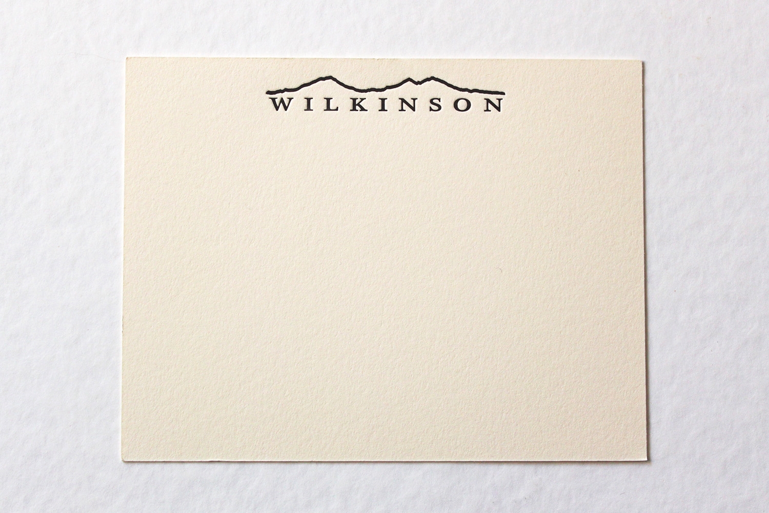 Letterpress Custom Stationery