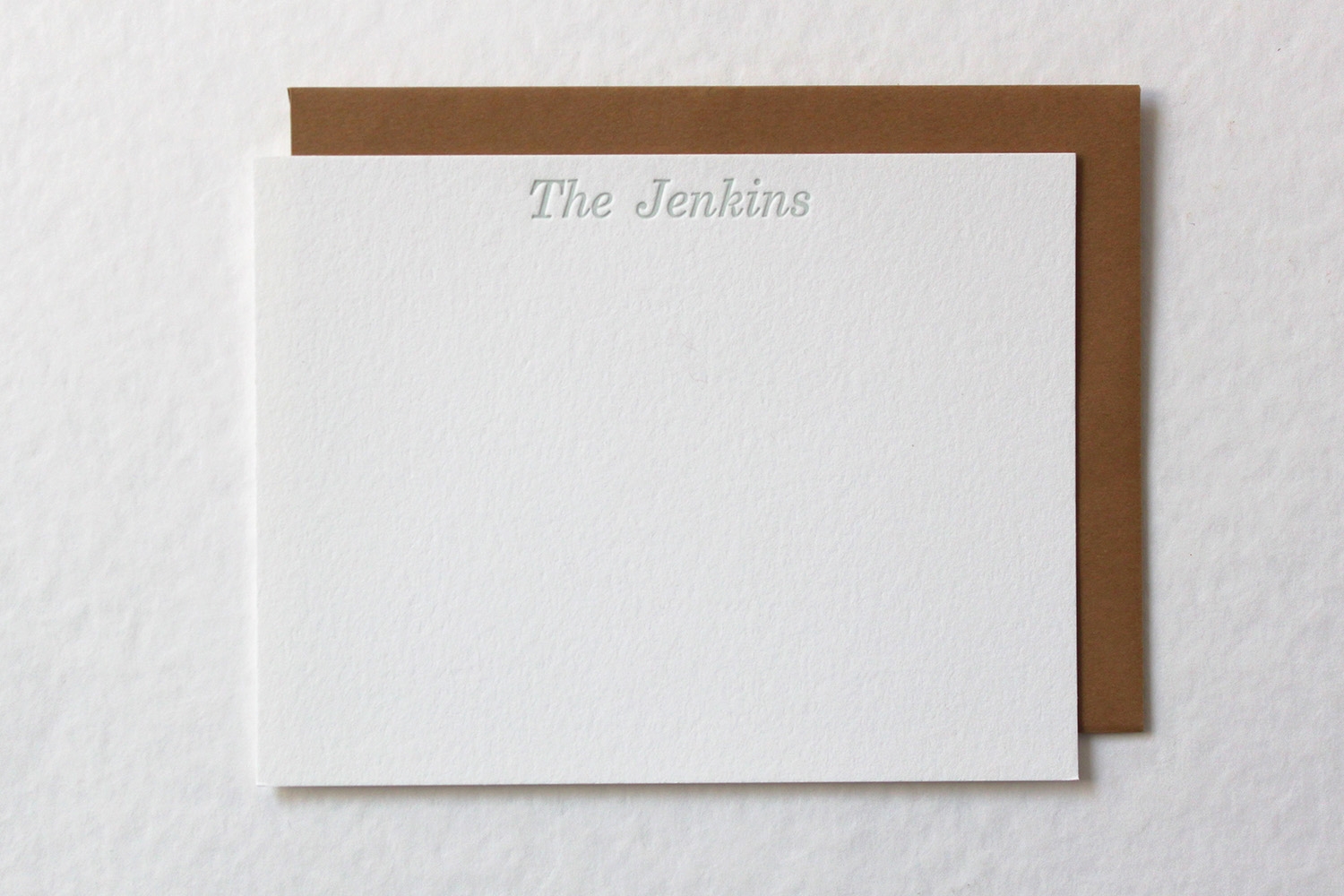 Letterpress Custom Stationery