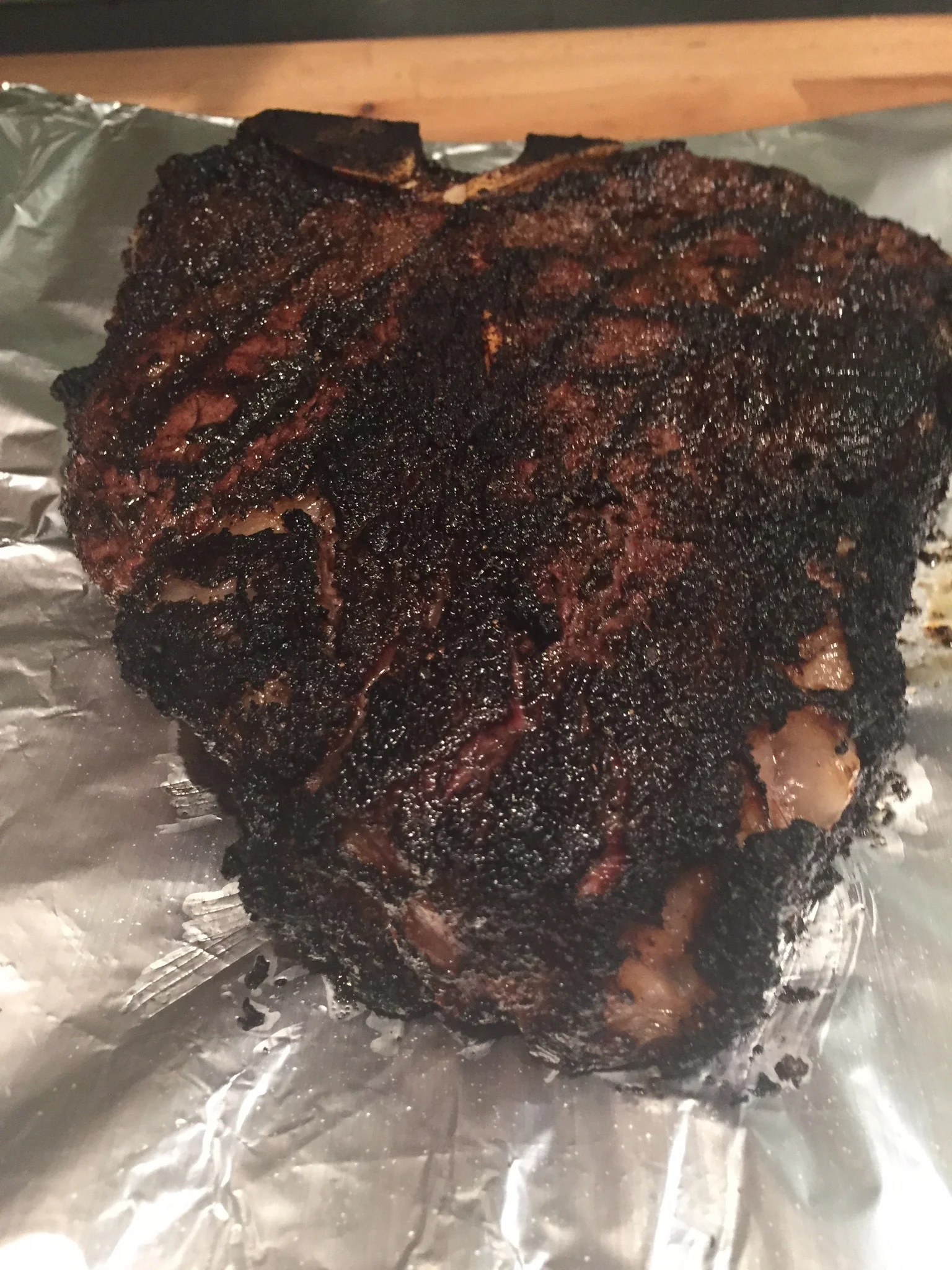 You want to put a nice "char" on the outside of the steak!