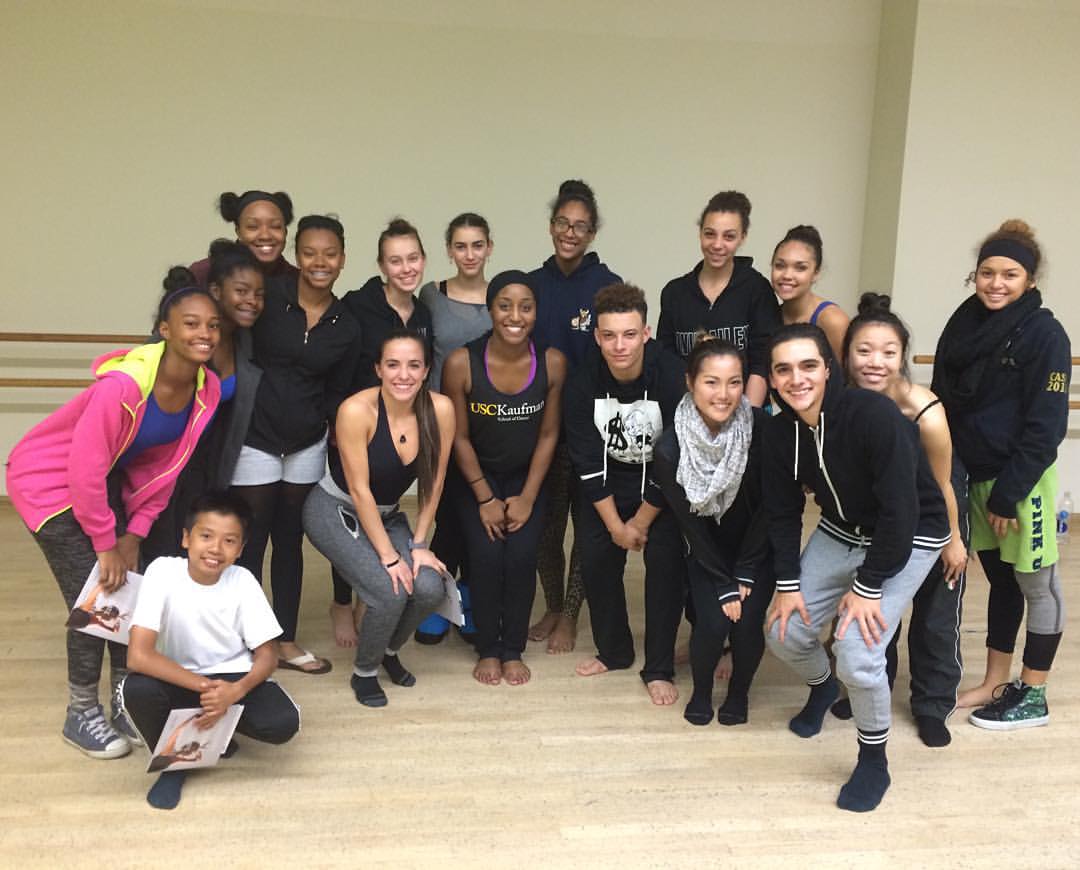 USC Kaufman Jazz Dance Master Class with Saleemah E. Knight
