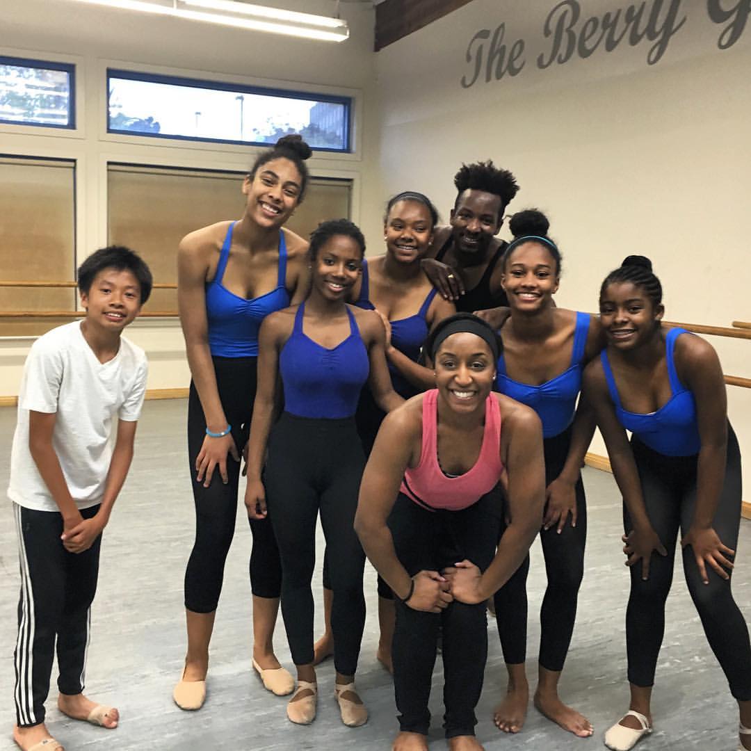 Guest Contemporary Jazz Class at Debbie Allen Dance Academy with Saleemah E. Knight