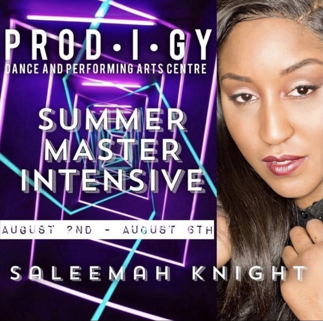 Saleemah E. Knight- Guest Contemporary Jazz Master Classes at Prodigy Dance Center (Frisco, Texas)
