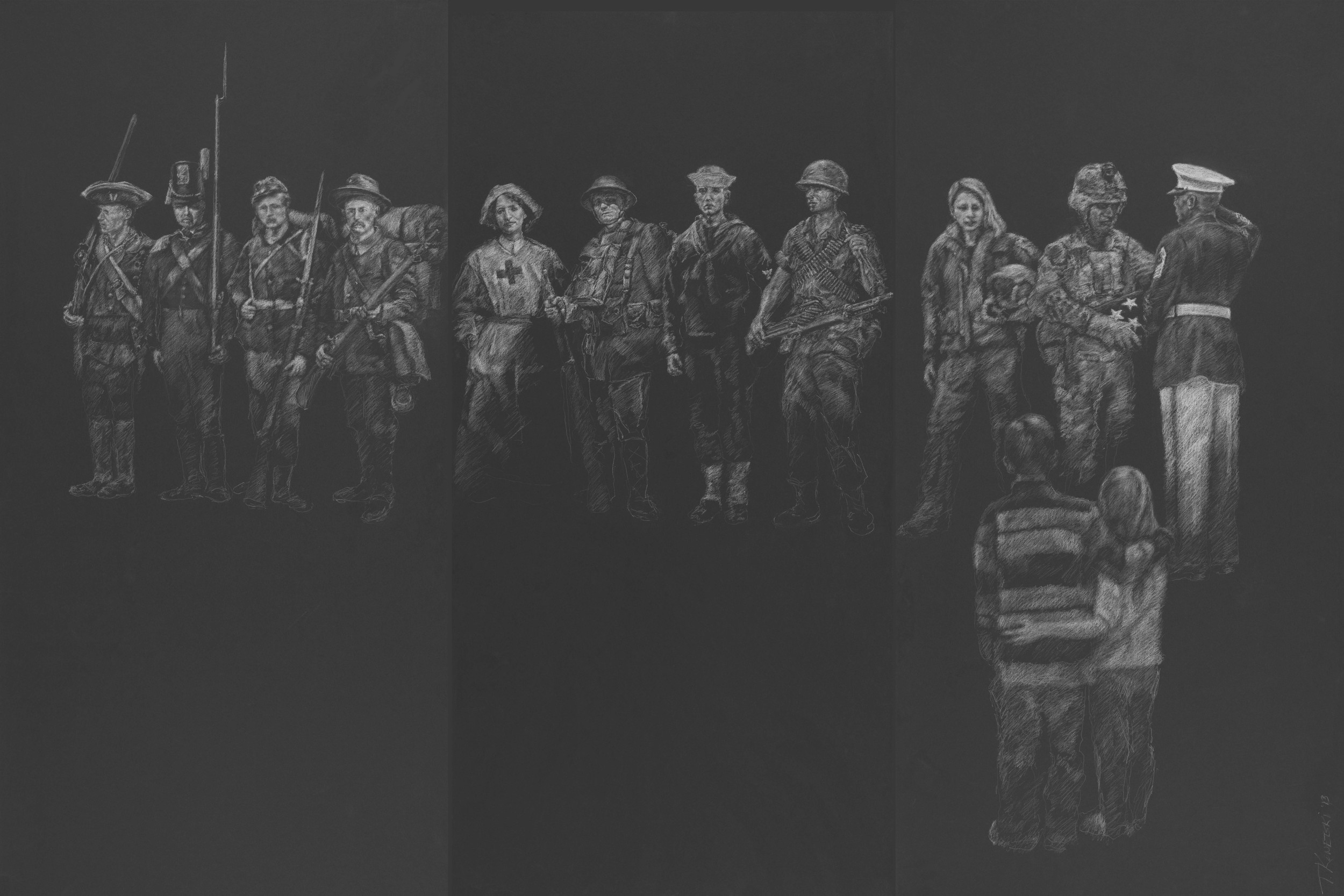 Veterans Monument Drawings