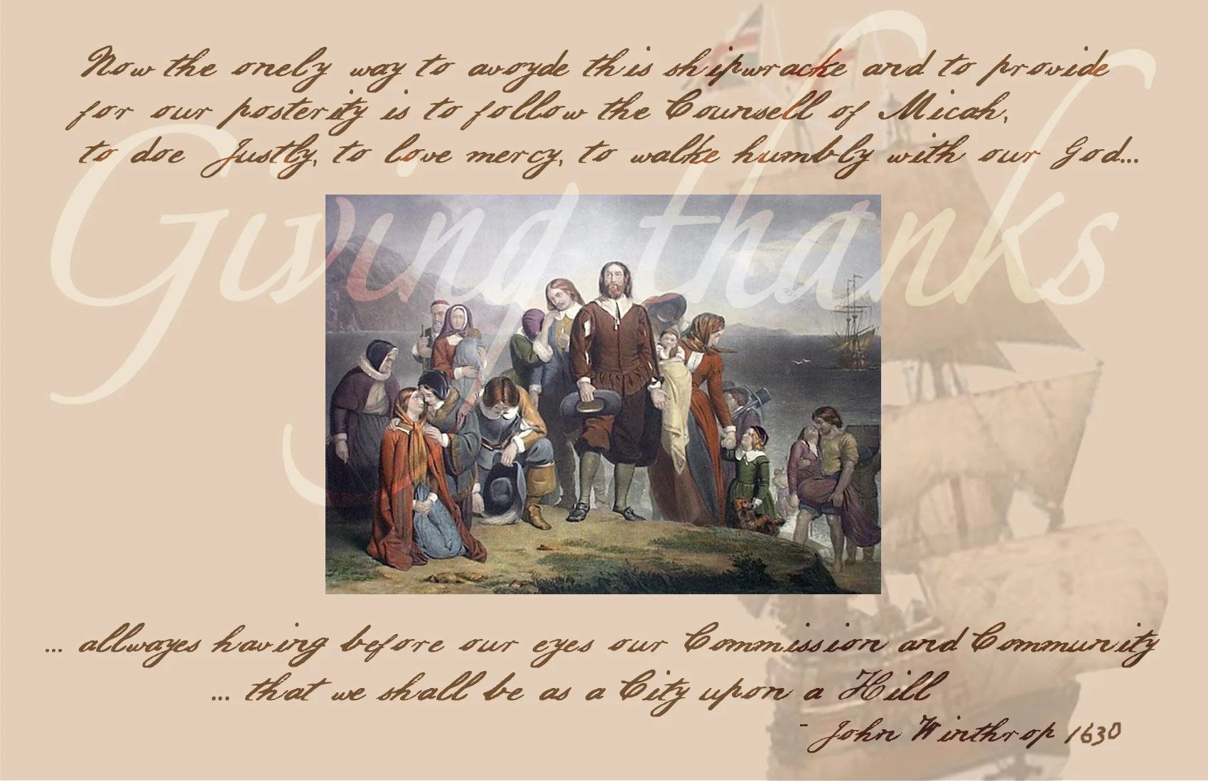 Thanksgiving Day Card