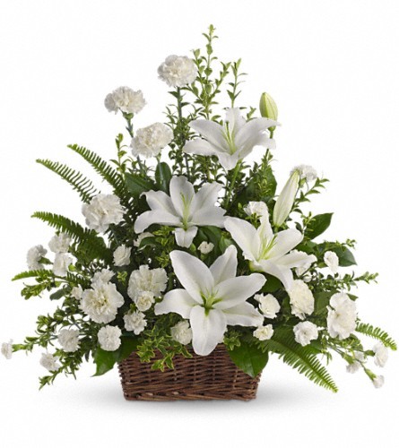 peaceful white lillies basket.jpg