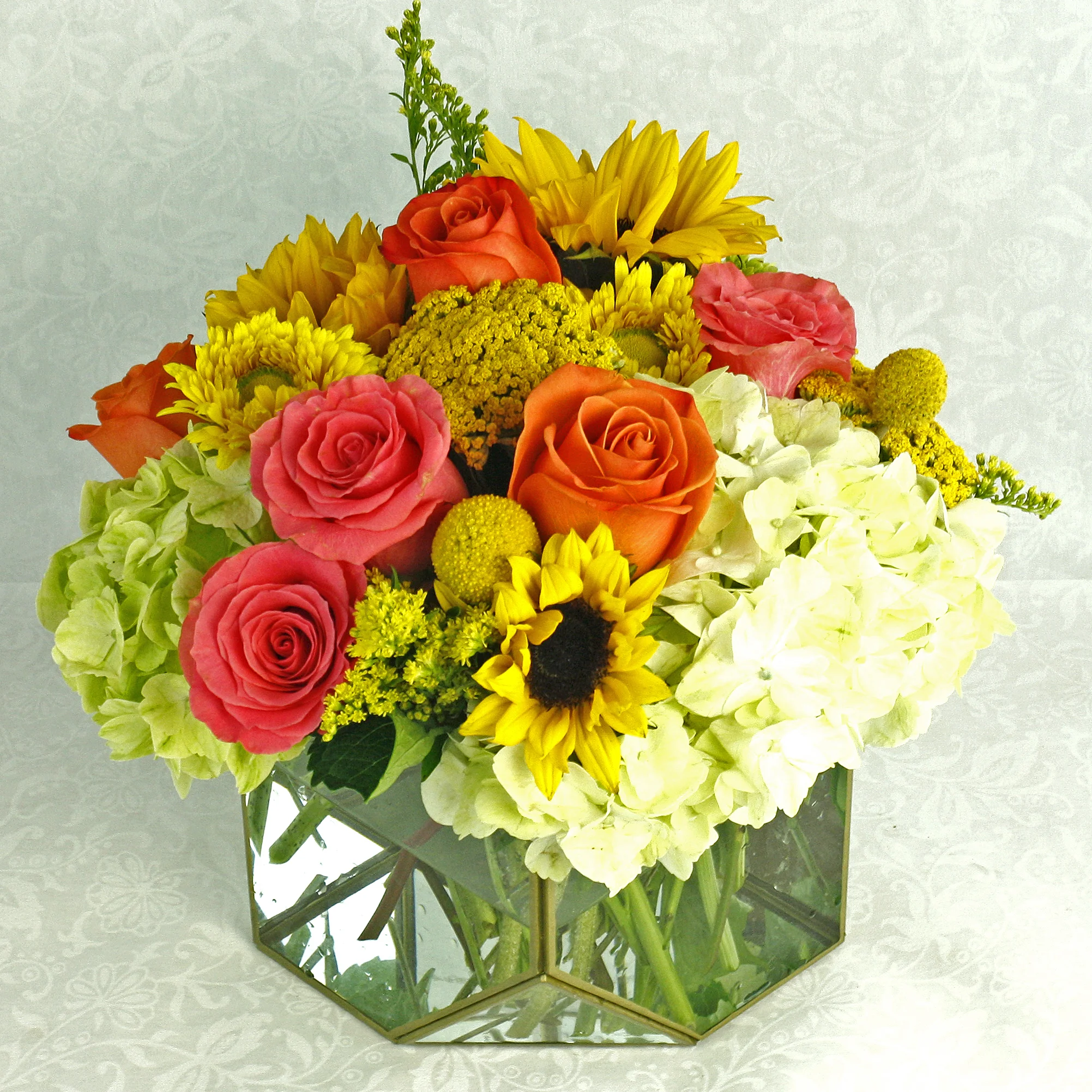 summer flowers in geometric cube 5in.jpg