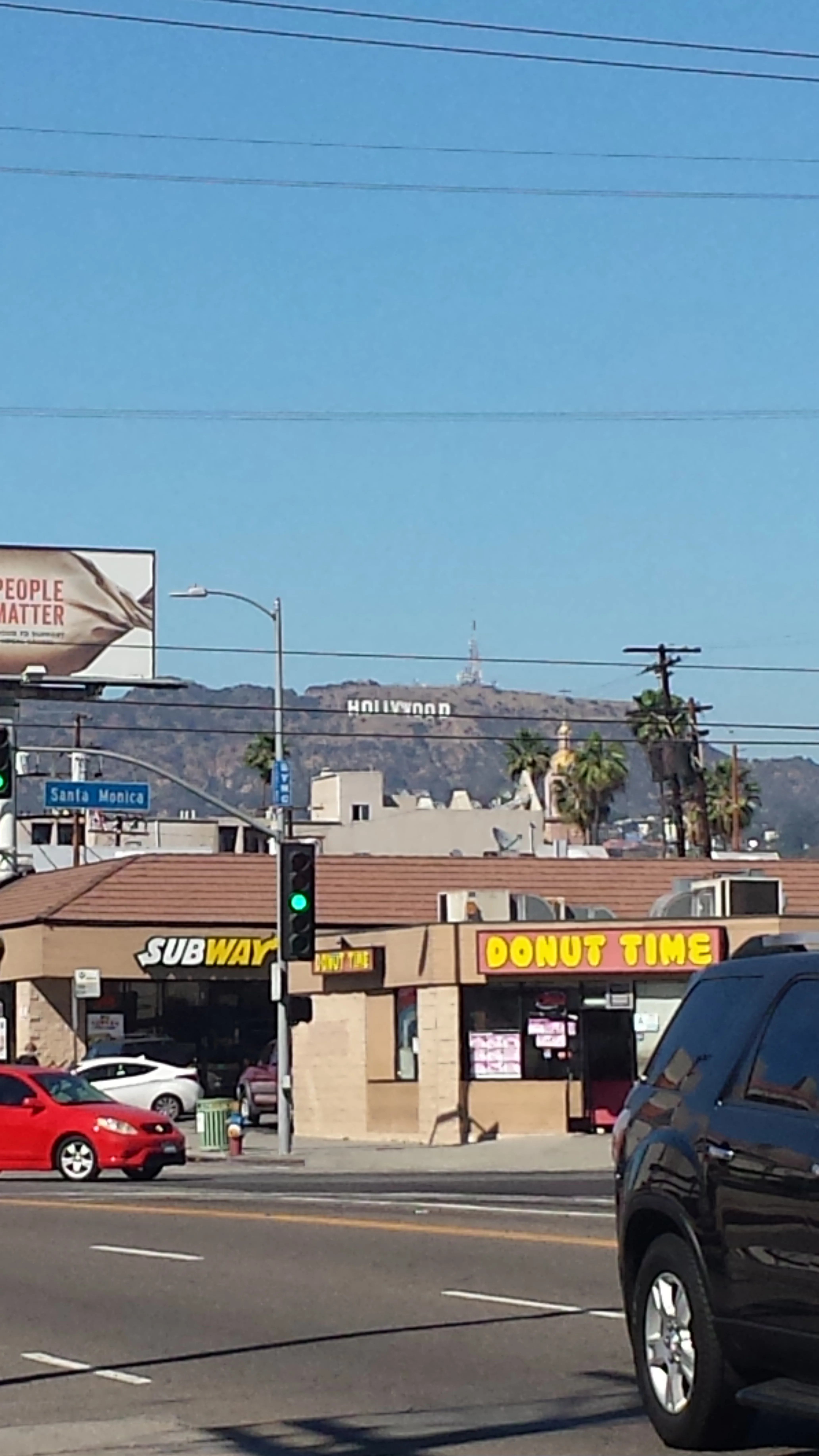 but not this part...this was as close to the Hollywood sign as I got and I'm ok with that.&nbsp;&nbsp;&nbsp;