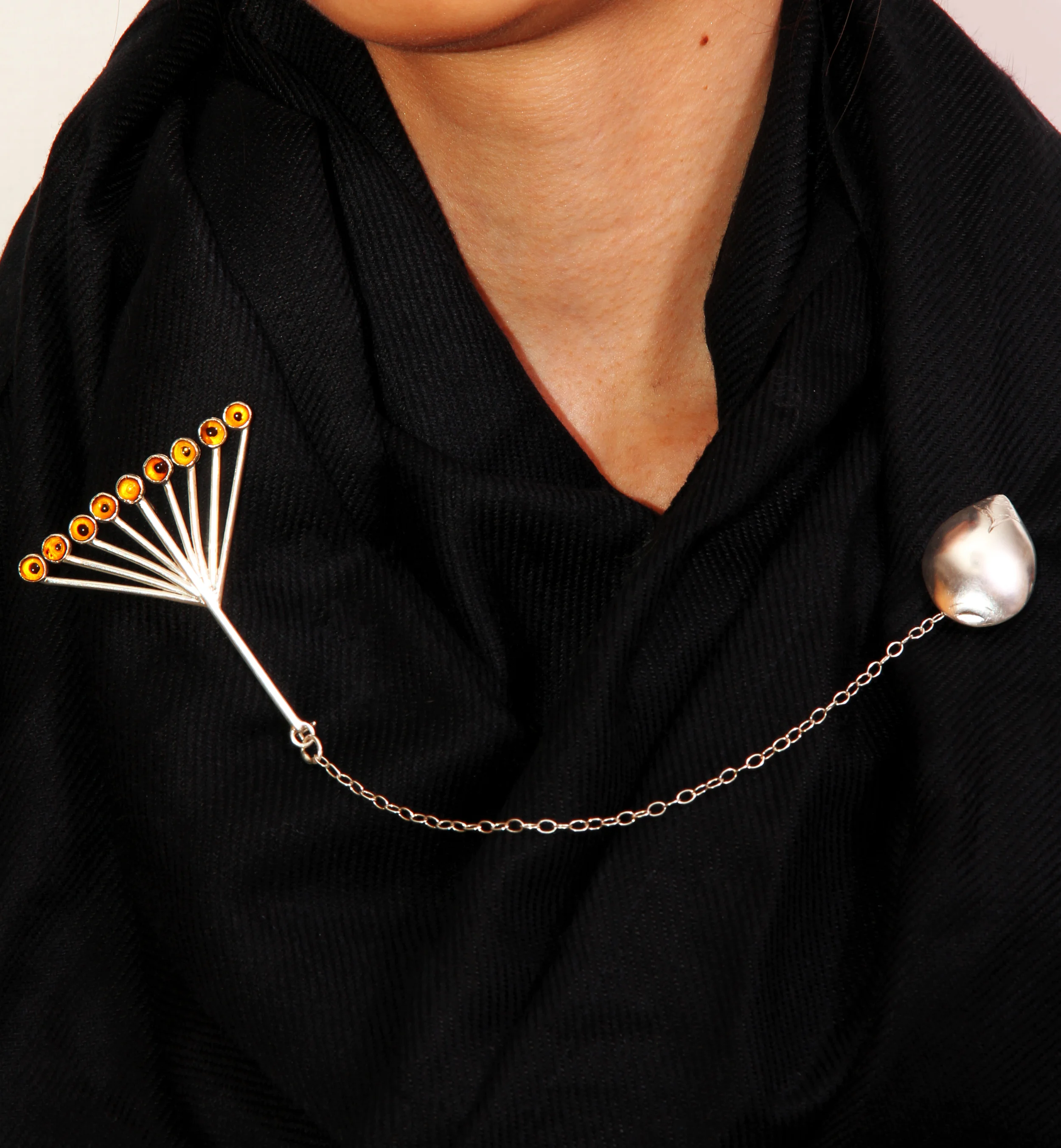 Plant Morphology - brooch two, on the body 