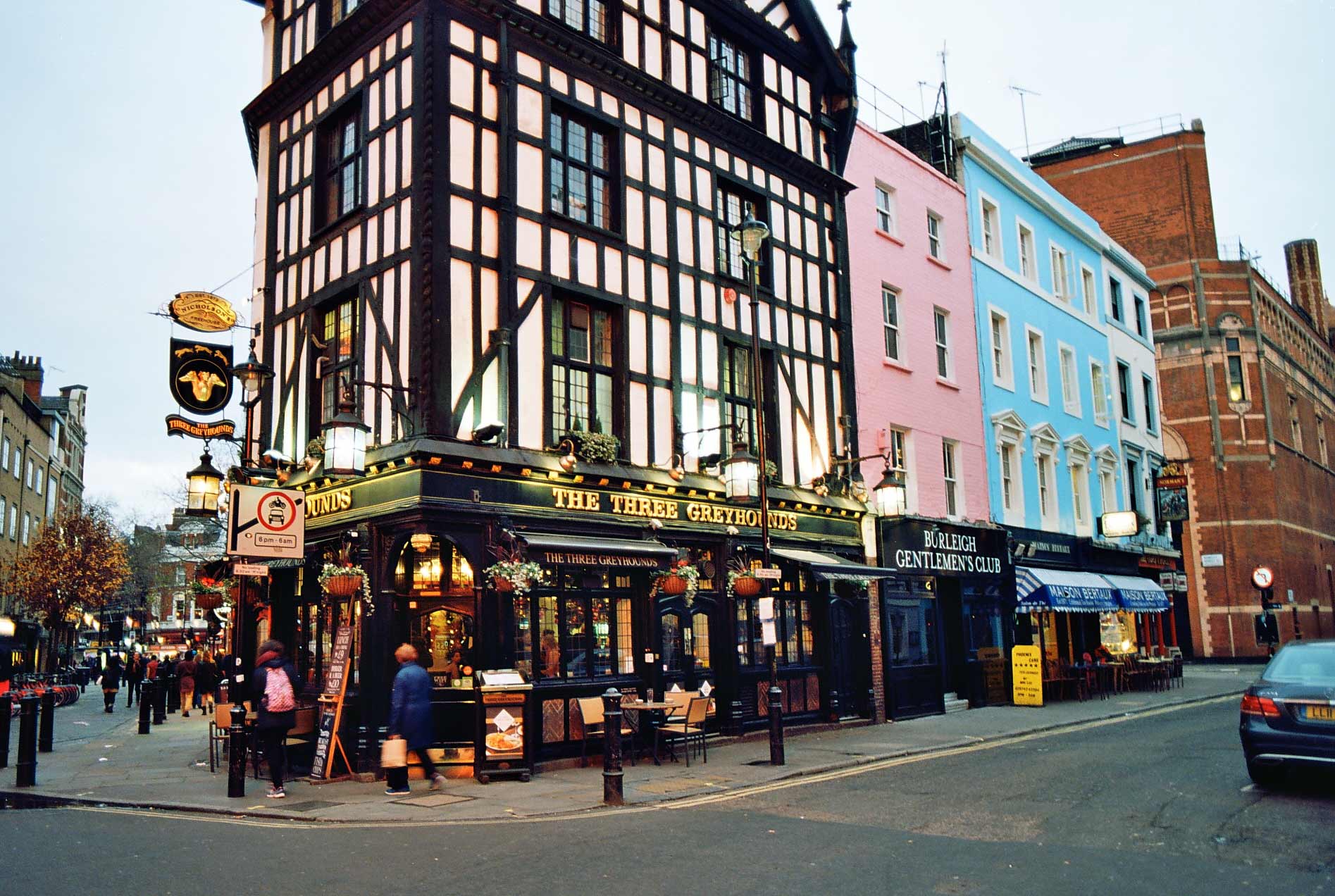 The Three Greyhounds, Soho