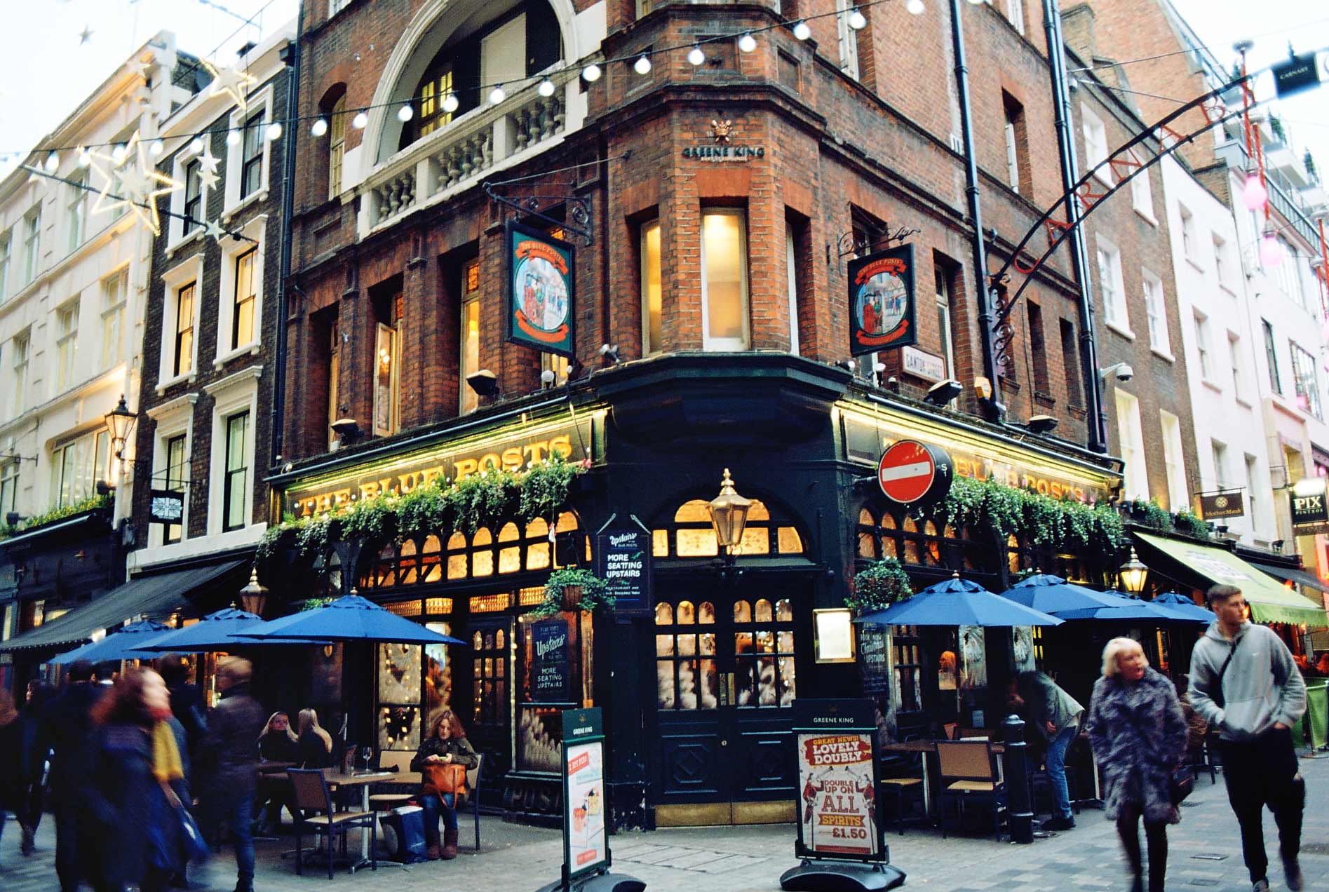 The Blue Posts, Kingly Street