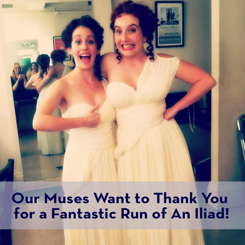 Me with the marvelous Emily Scott, my fellow intern and goddess extraordinaire!