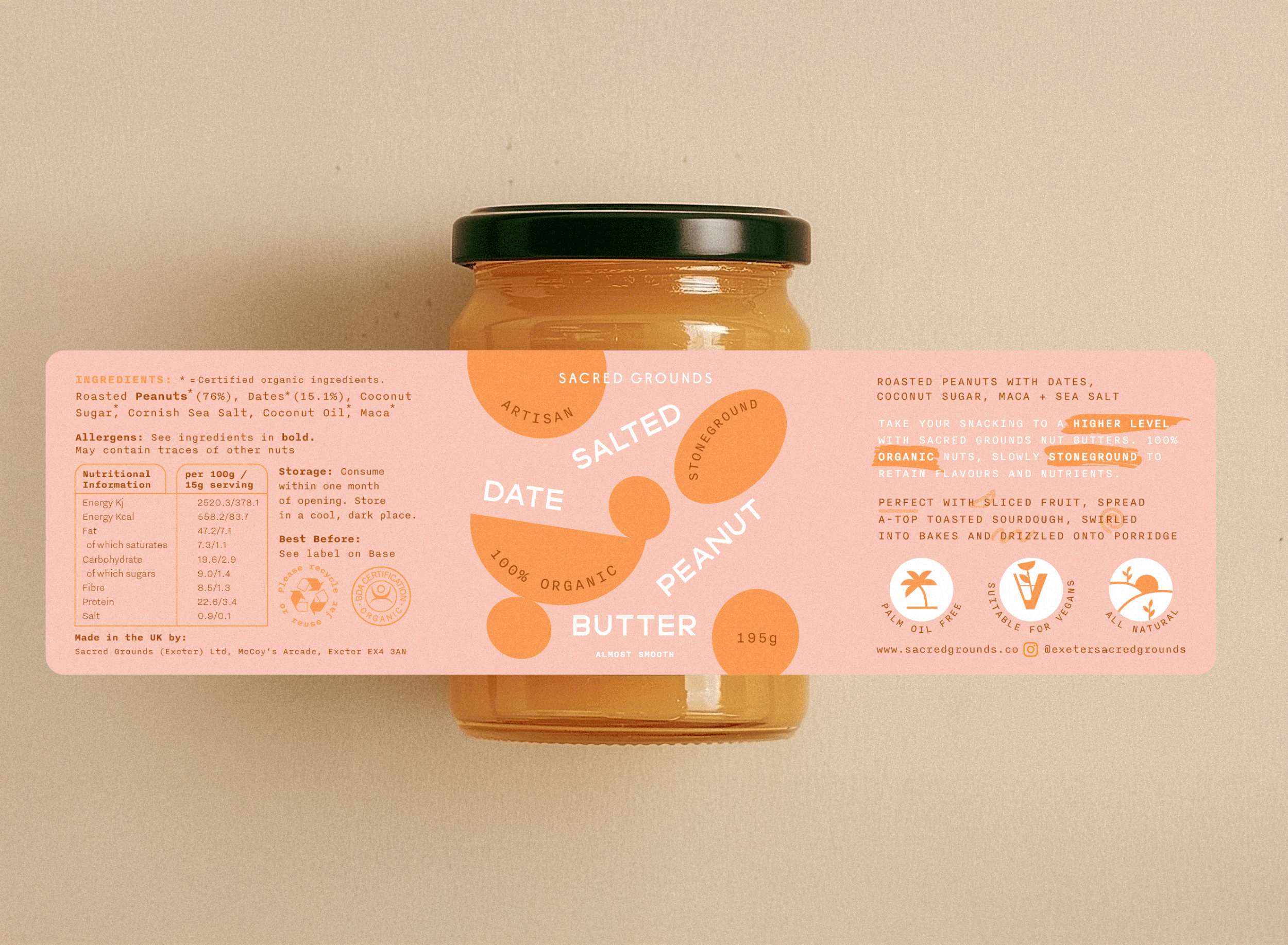 Sacred Grounds
Brand Identity, Packaging Design