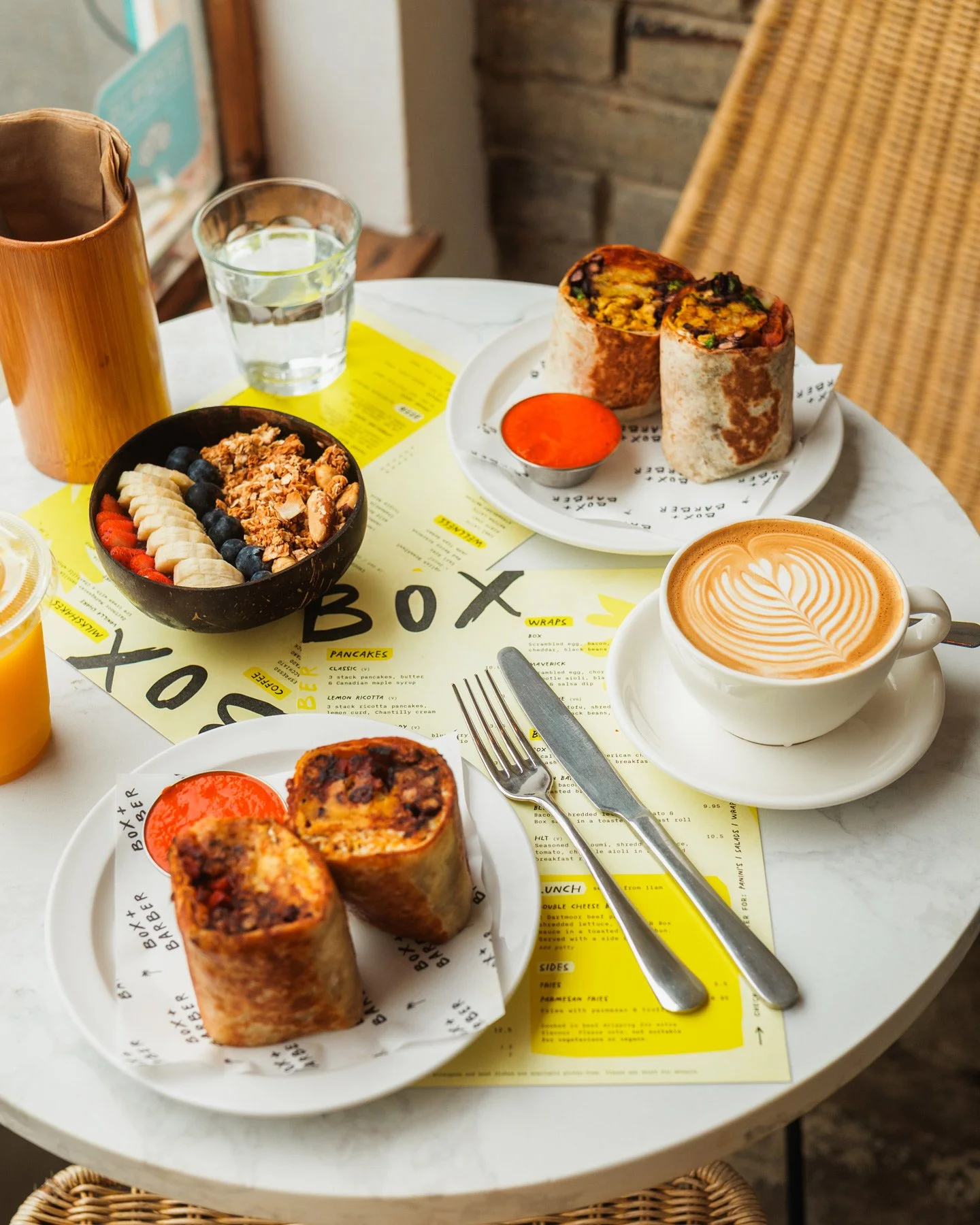 Box & Barber Newquay
Branding. Menu Design
Photos: Connor Clapton