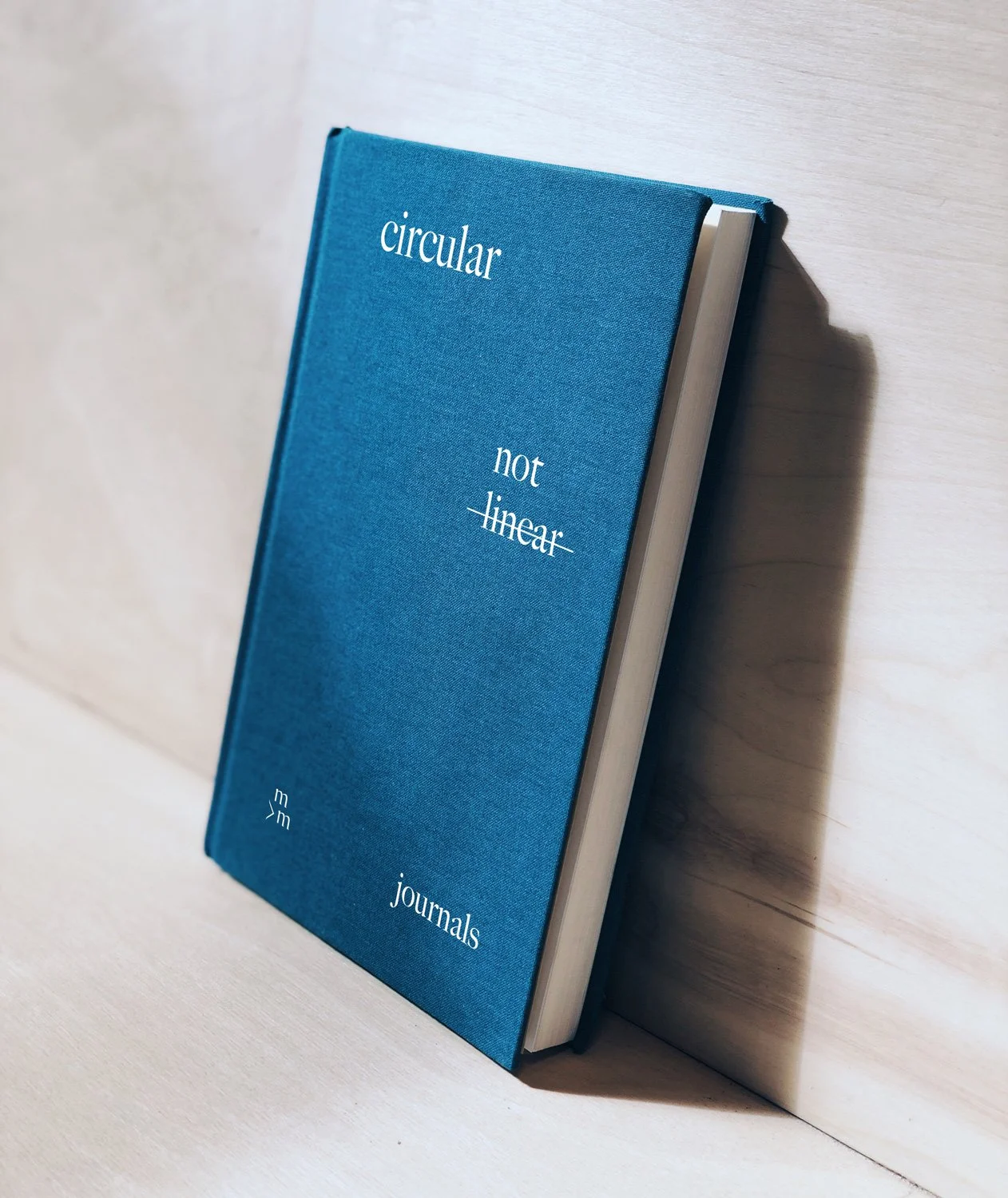 Circular not Linear
Book cover design