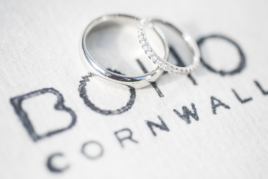 Copy of Boho Cornwall wedding rings