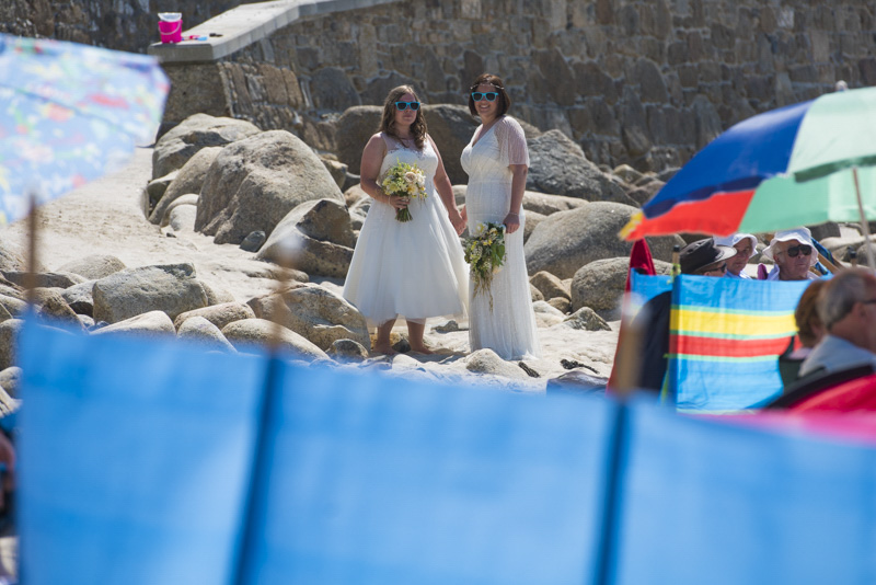 beach wedding same sex