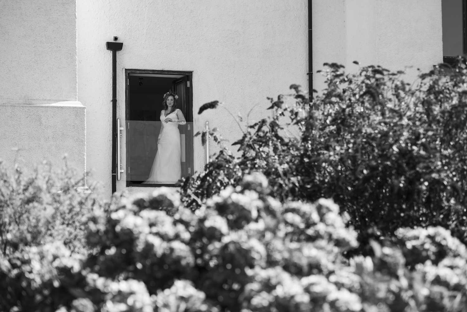 bride on balcony