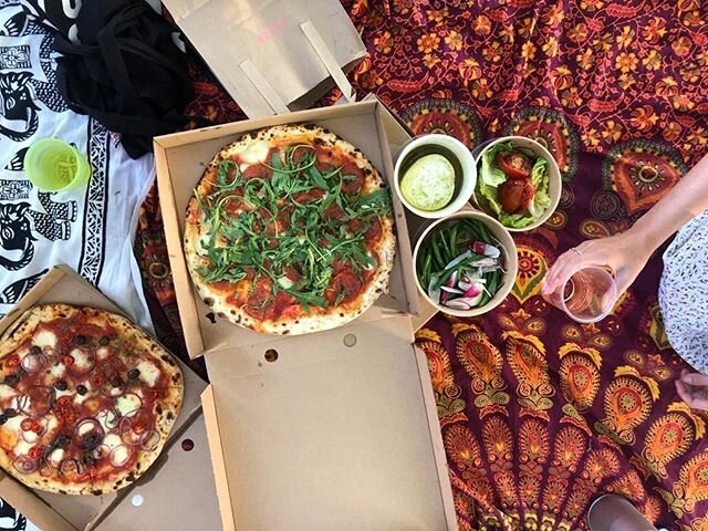 Pizza picnic feast in London Fields yesterday via @mervilehtinen - open from 5pm today for takeaway and delivery #lardolondon #lardo #londonfields #hackney #eastlondon #eatlondon #londonpizza #pizza #hackneylife #timeout #timeoutlondon #igerslondon #