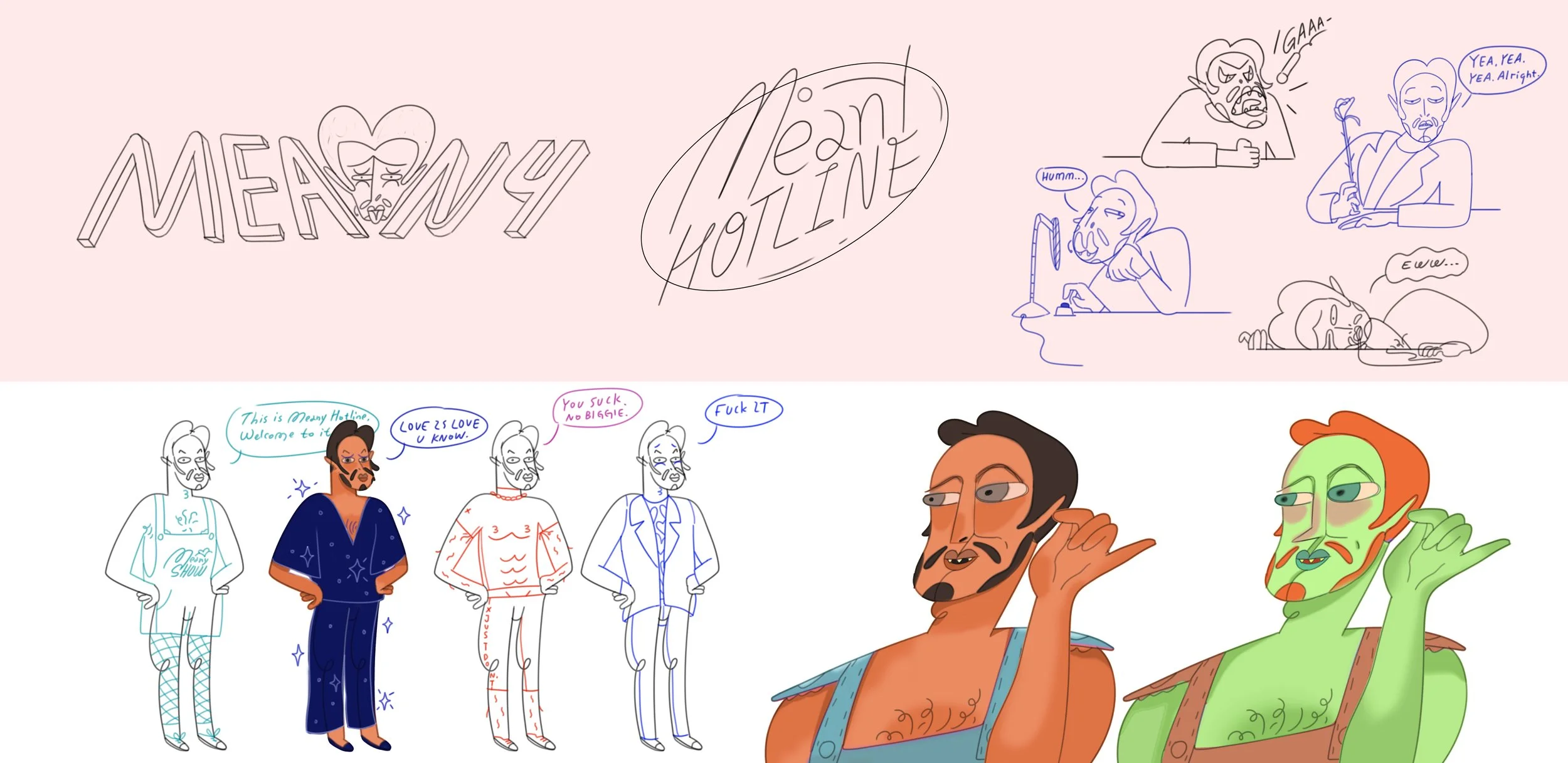 Meany Hotline \ character draft