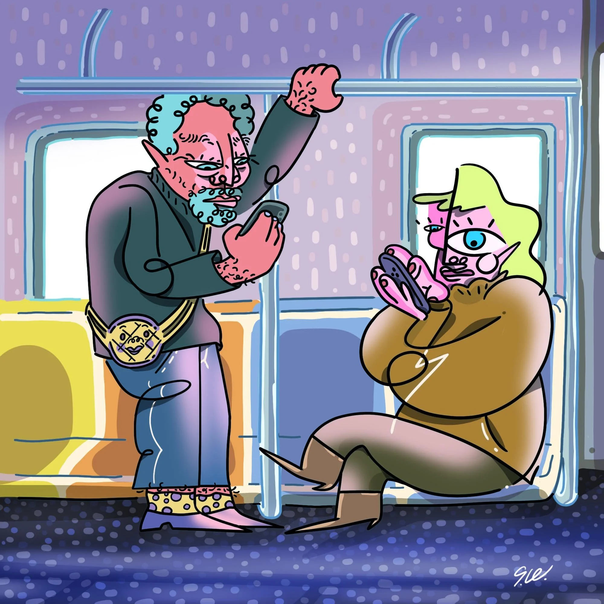 The Subway Passengers