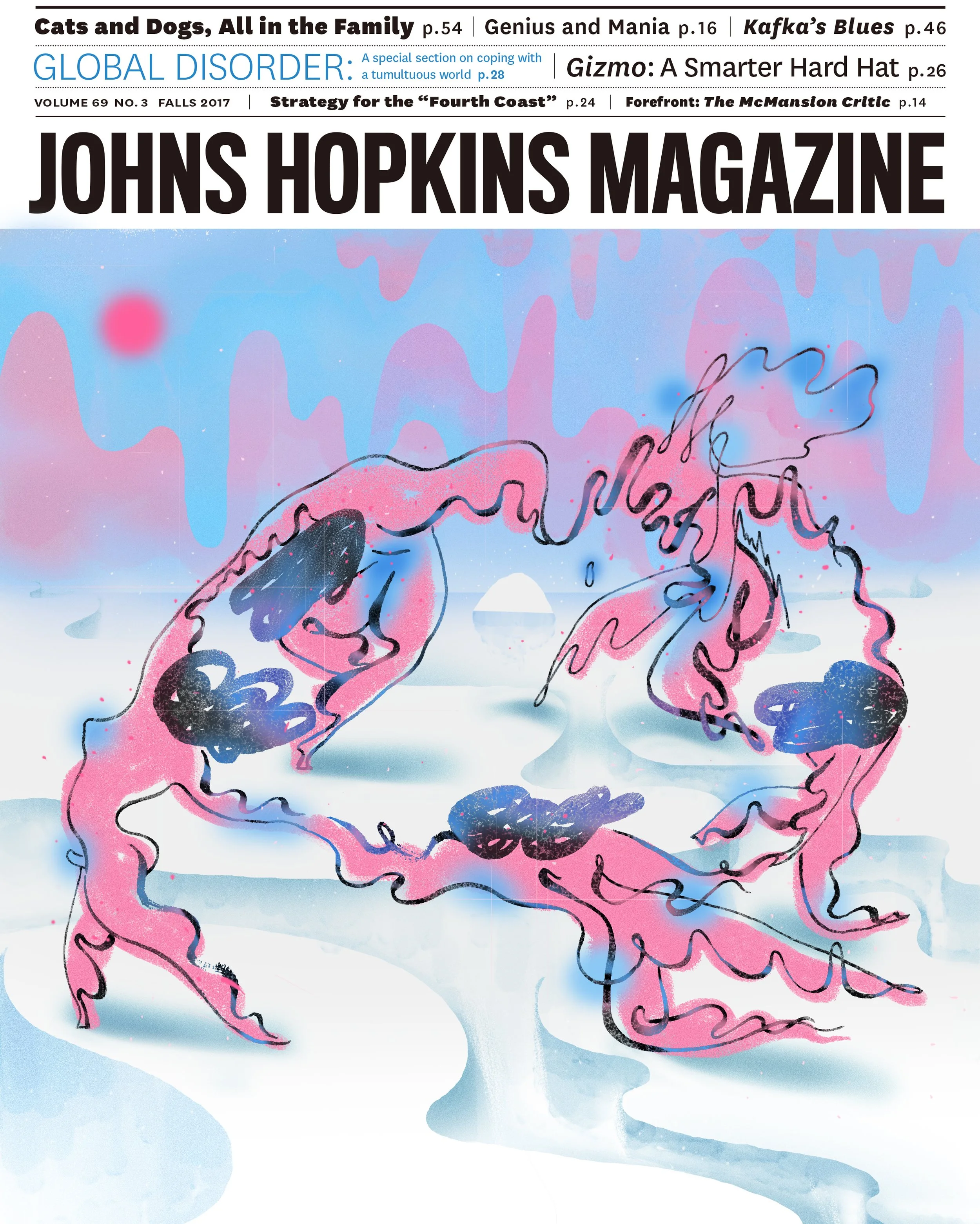 Johns hopkins Magazine \ Cover
