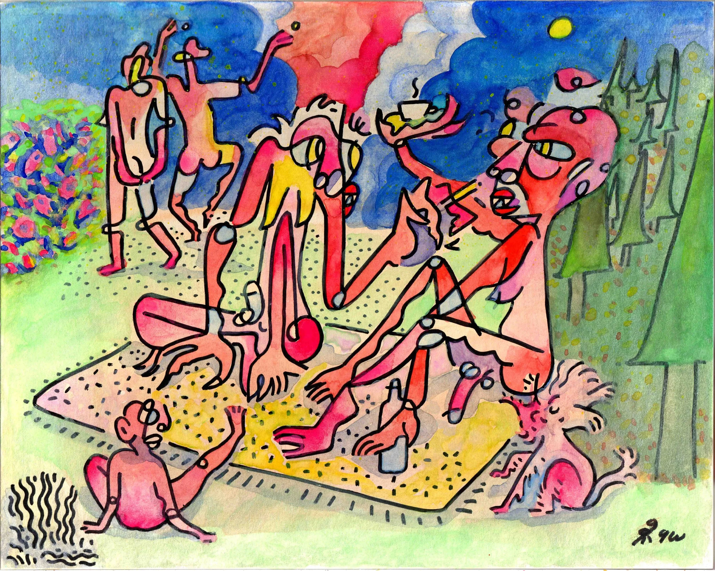 an argument in the park