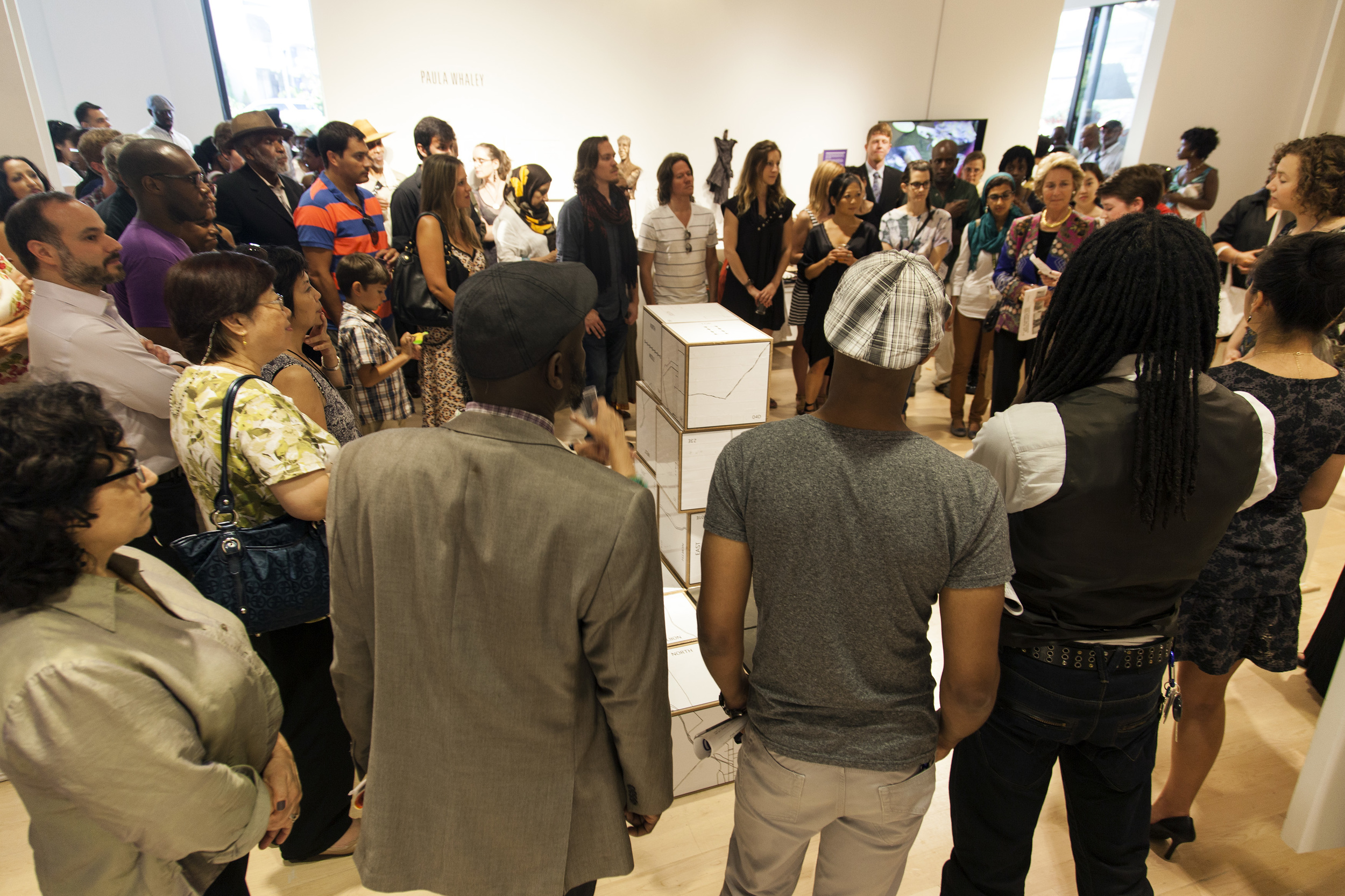  Over 400 visitors attended our opening reception! 