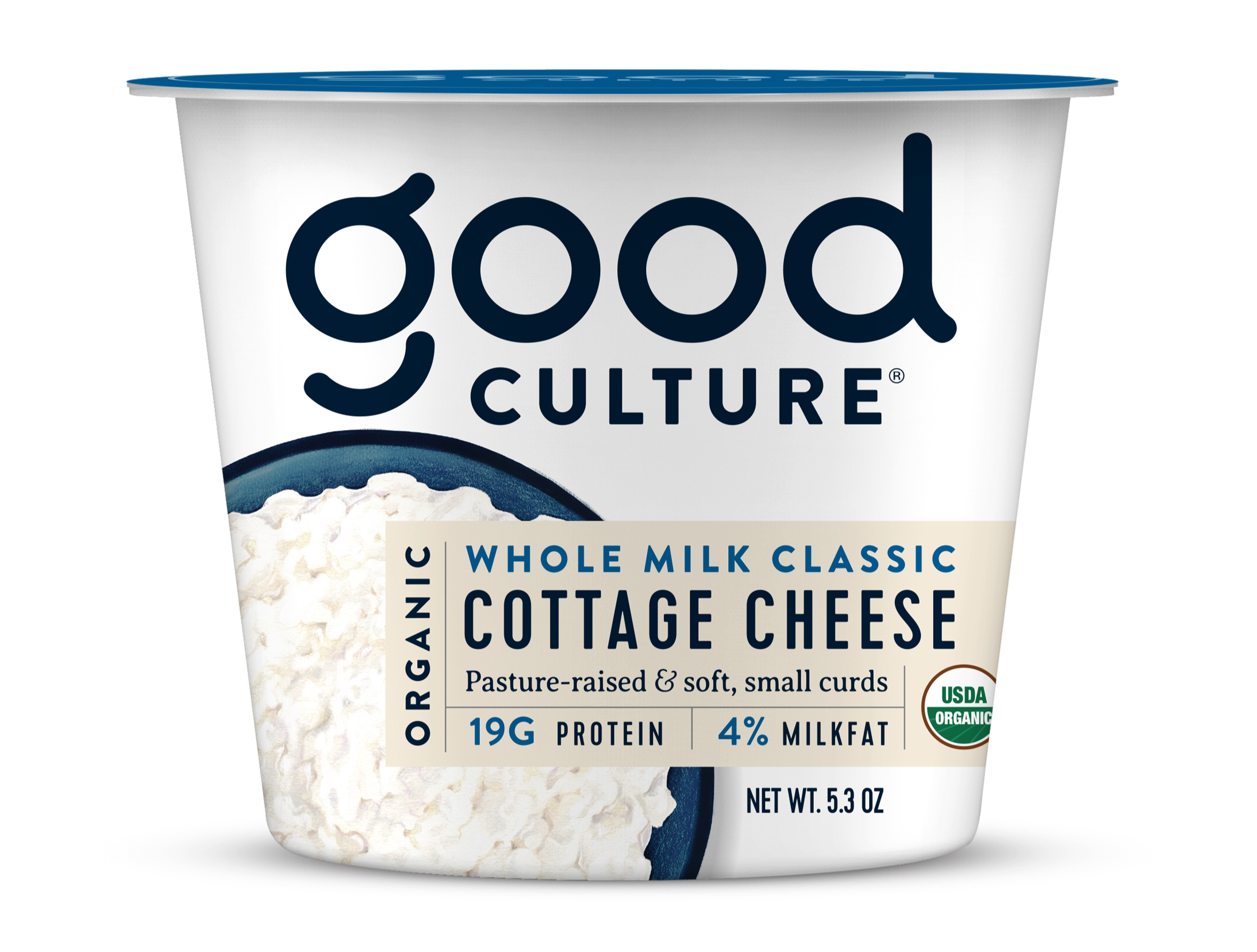 Good Culture Organic Cottage Cheese Low Sodium Snacks