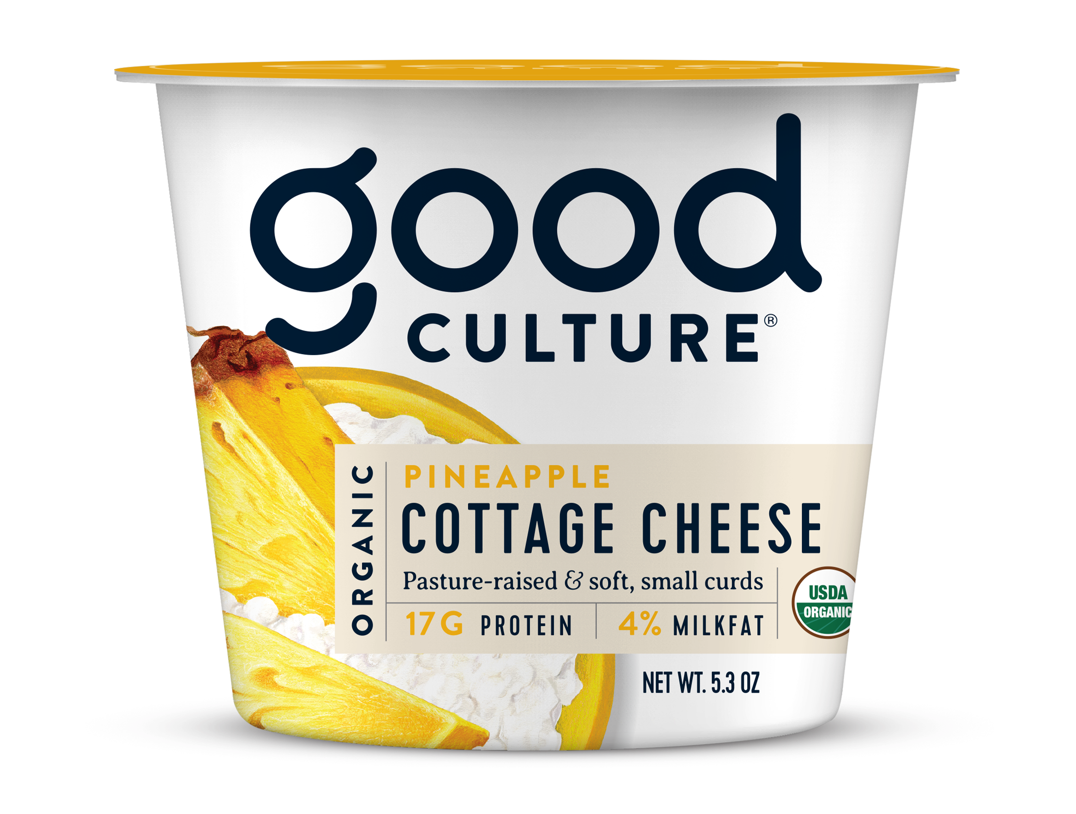 Good Culture Organic Cottage Cheese Low Sodium Snacks