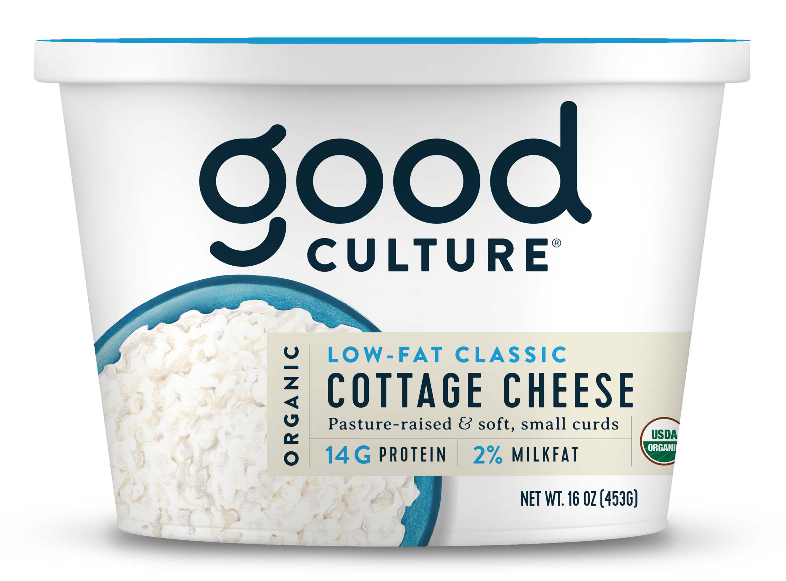 Good Culture Organic Cottage Cheese Low Sodium Snacks